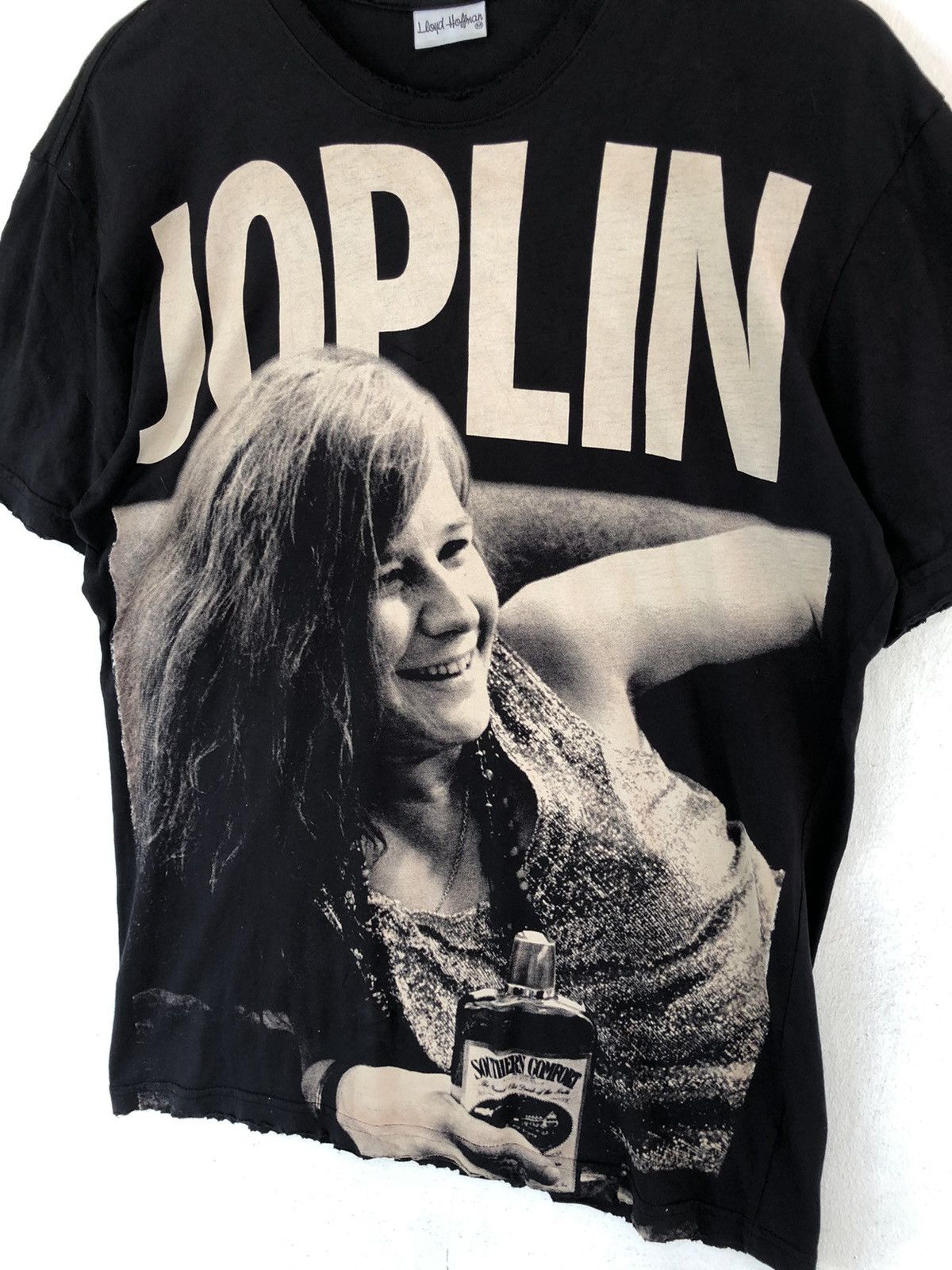 Band Tees Rare Distressed Style All over print Janis Joplin t shirt Size US M / EU 48-50 / 2 - 2 Thumbnail