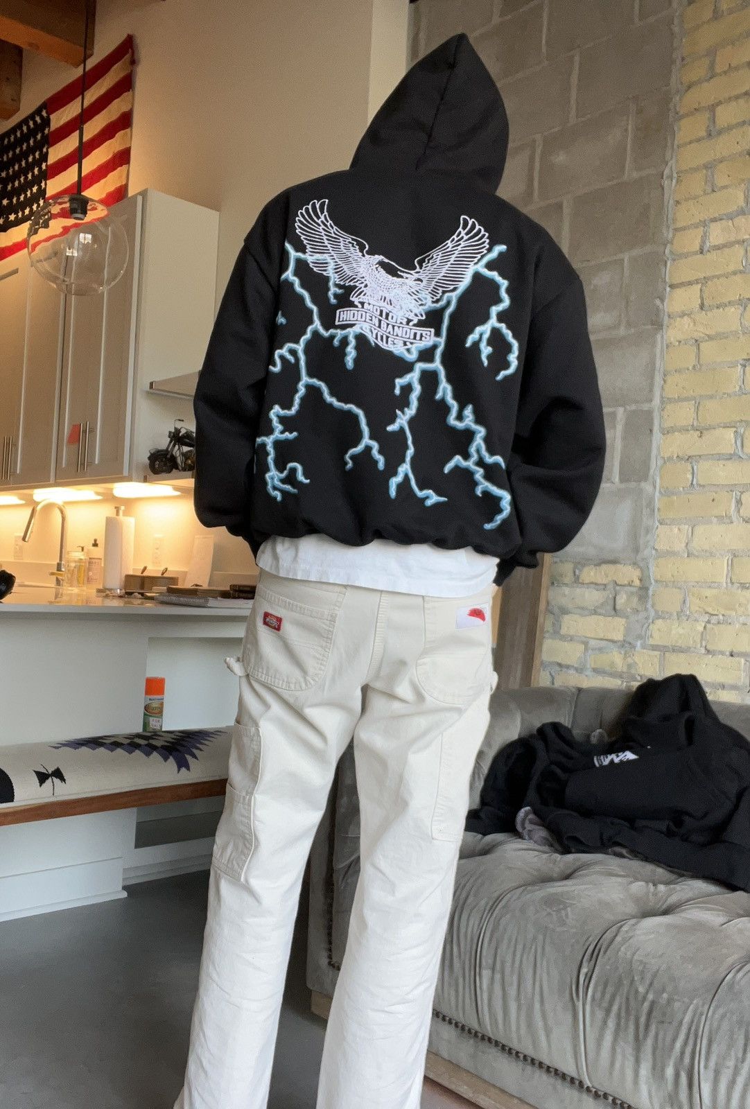 BIKER HOODIE