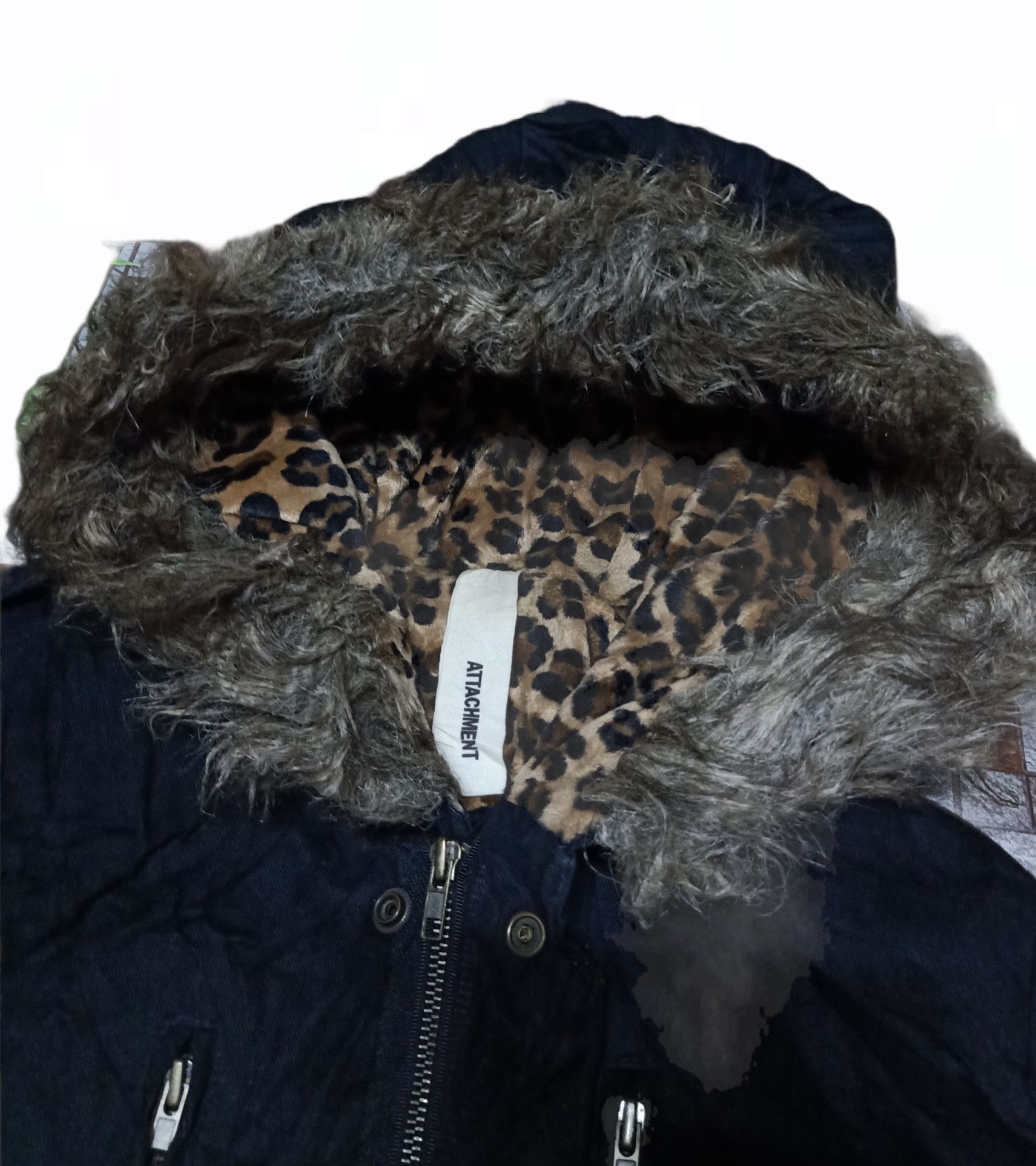 Attachment Attachment Parka Hood Zipper Jacket Size L Size US L / EU 52-54 / 3 - 10 Thumbnail