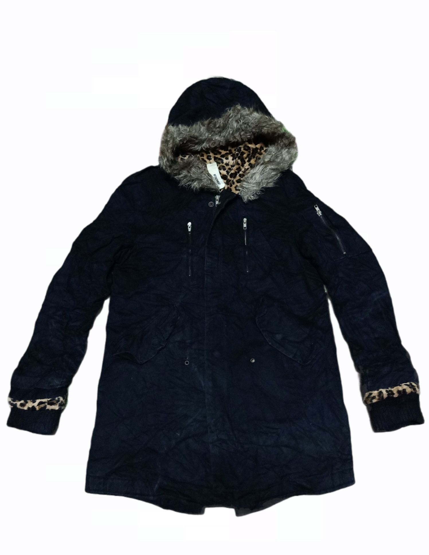 Attachment Attachment Parka Hood Zipper Jacket Size L Size US L / EU 52-54 / 3 - 1 Thumbnail