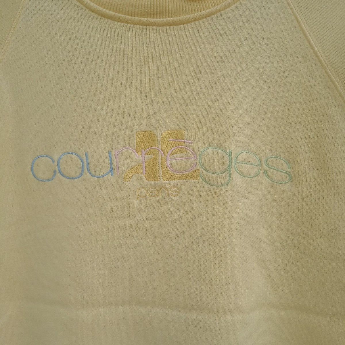 Courreges Vintage Courreges Embroidery Logo Sweatshirts Size US M / EU 48-50 / 2 - 3 Thumbnail
