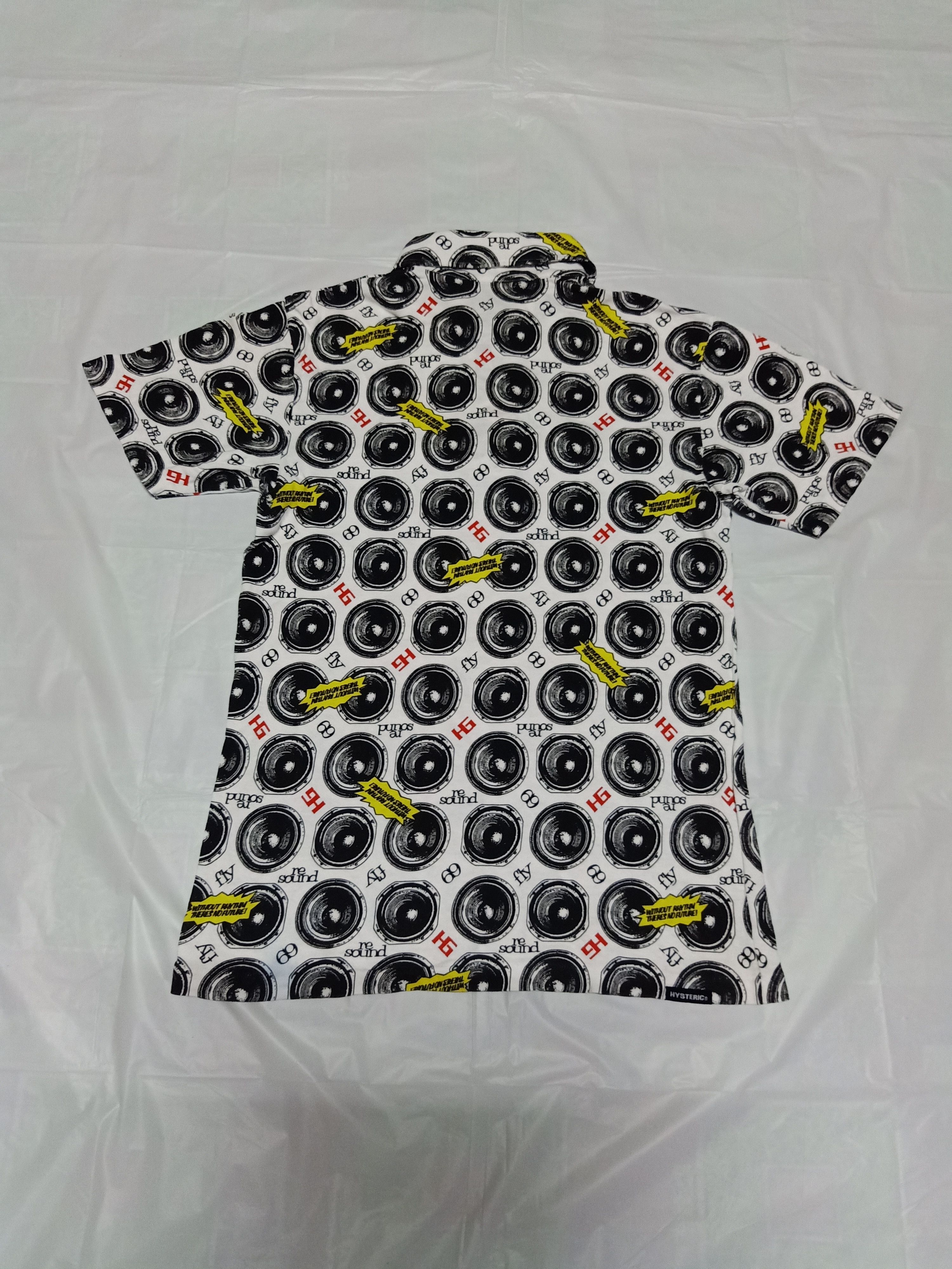Hysteric Glamour Vintage Hysteric Glamour Fullprinted Polo Tee Size US M / EU 48-50 / 2 - 2 Thumbnail