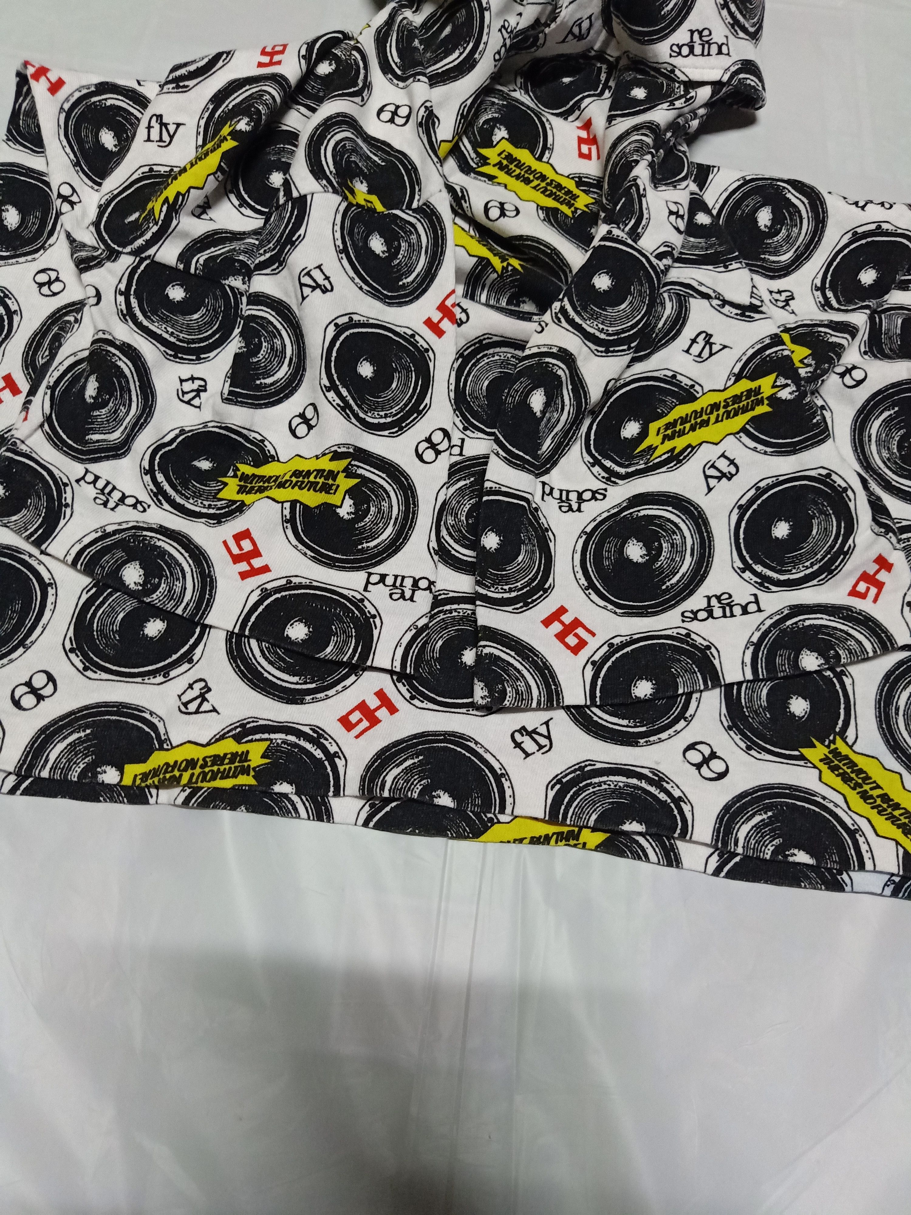 Hysteric Glamour Vintage Hysteric Glamour Fullprinted Polo Tee Size US M / EU 48-50 / 2 - 7 Thumbnail