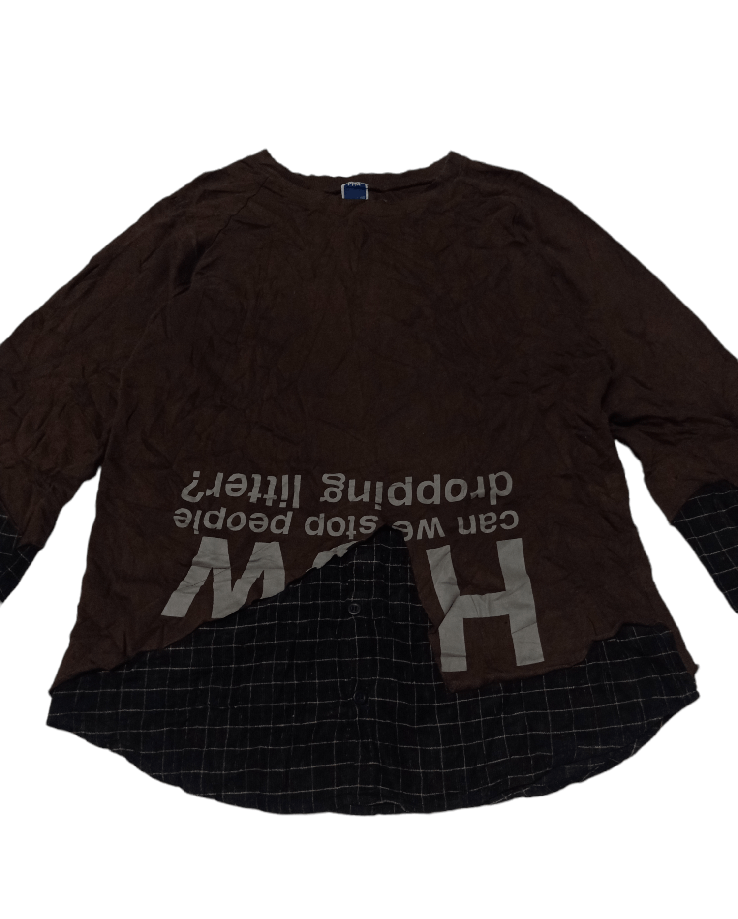 PPFM × Seditionaries Vintage PPFM Distressed Sweatshirt Size L Size US L / EU 52-54 / 3 - 7 Thumbnail
