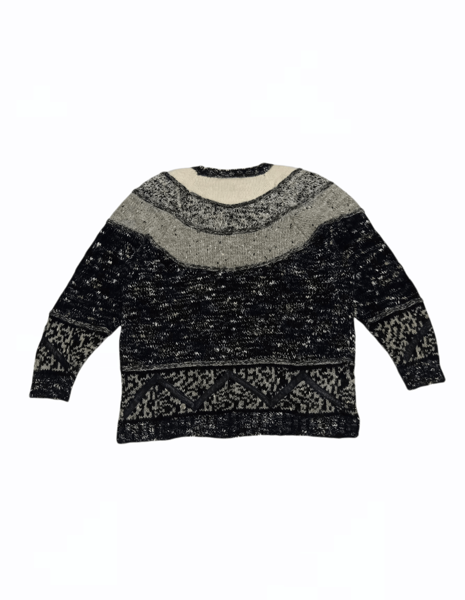 20471120 × Japanese Brand 💥Rare💥 susann d Wool Sweatshirt Size L Like Kapital Size US L / EU 52-54 / 3 - 2 Thumbnail