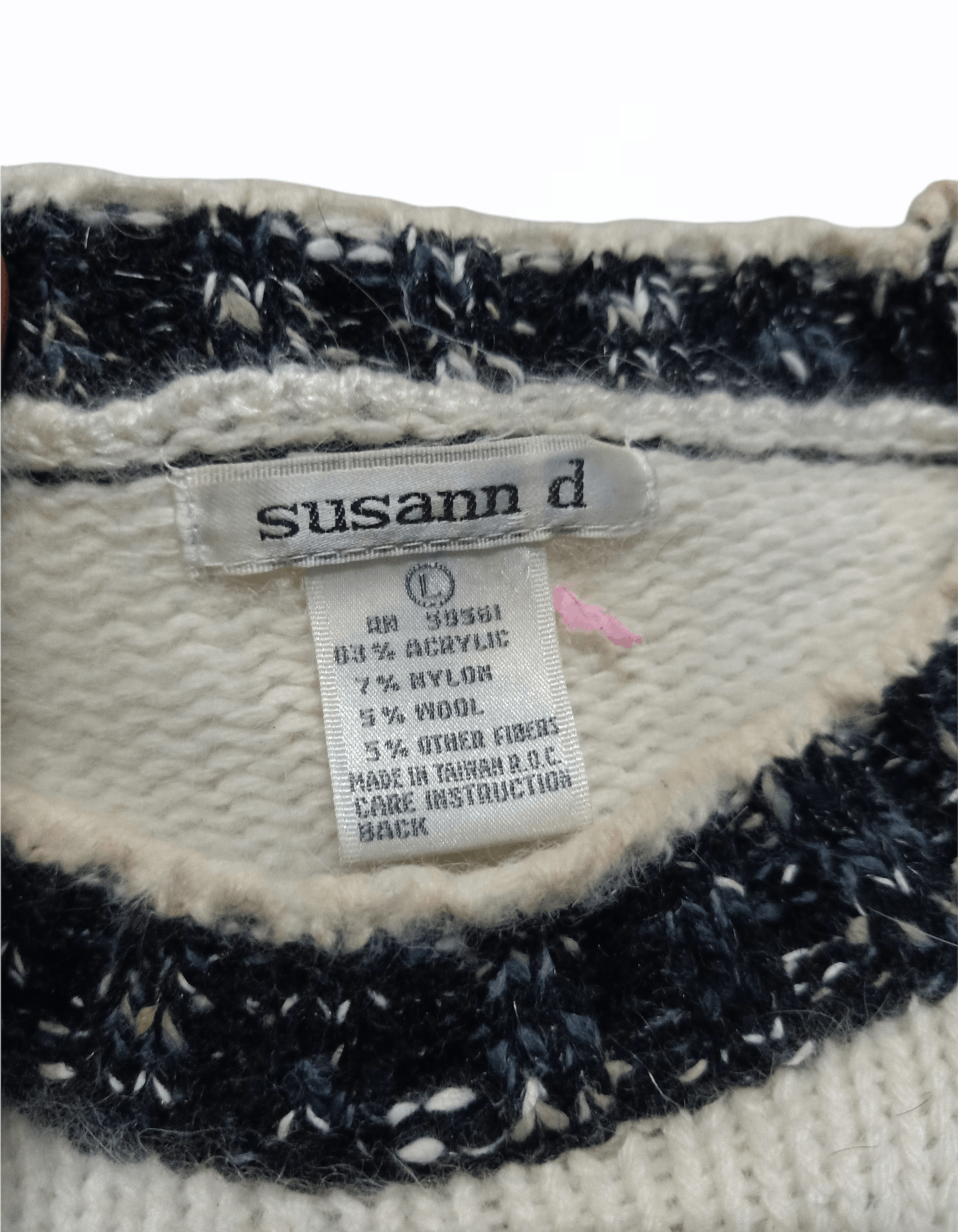 20471120 × Japanese Brand 💥Rare💥 susann d Wool Sweatshirt Size L Like Kapital Size US L / EU 52-54 / 3 - 3 Thumbnail