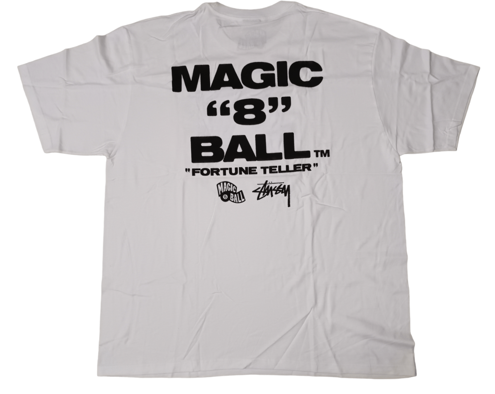 Hypebeast × Stussy Rare Stussy X Mattel Magic 8 Ball Tee Size US XL / EU 56 / 4 - 1 Thumbnail