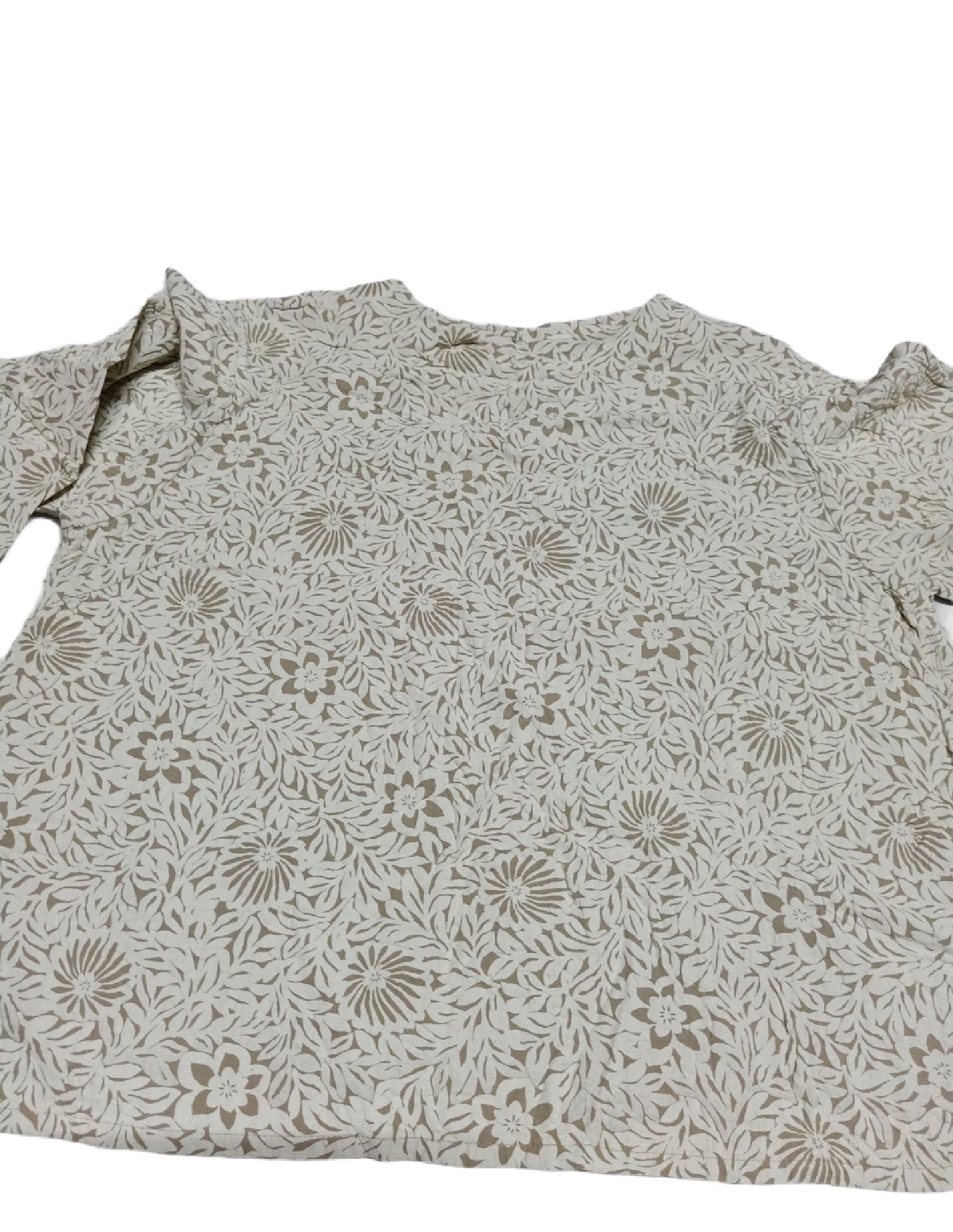 Issey Miyake × Japanese Brand × Vintage Issey Miyake Plantation Women 3 Quarter Sleeve Size US L / EU 52-54 / 3 - 8 Thumbnail