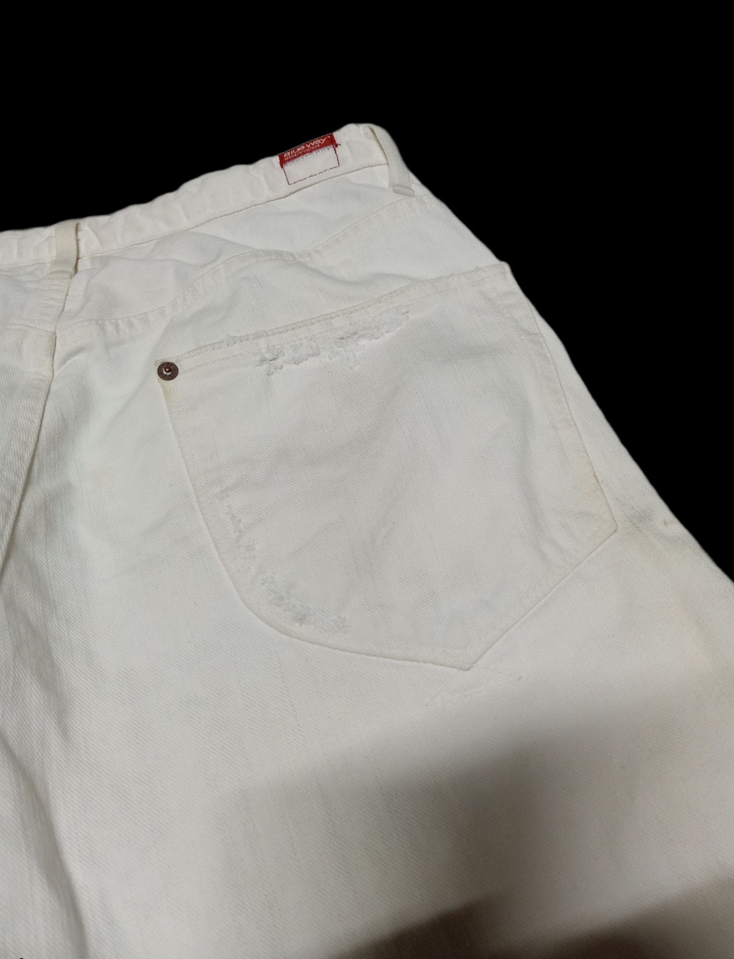 Hysteric Glamour × Japanese Brand Blue Way Made In Japan Distressed Jeans Size 32 Size US 32 / EU 48 - 12 Thumbnail