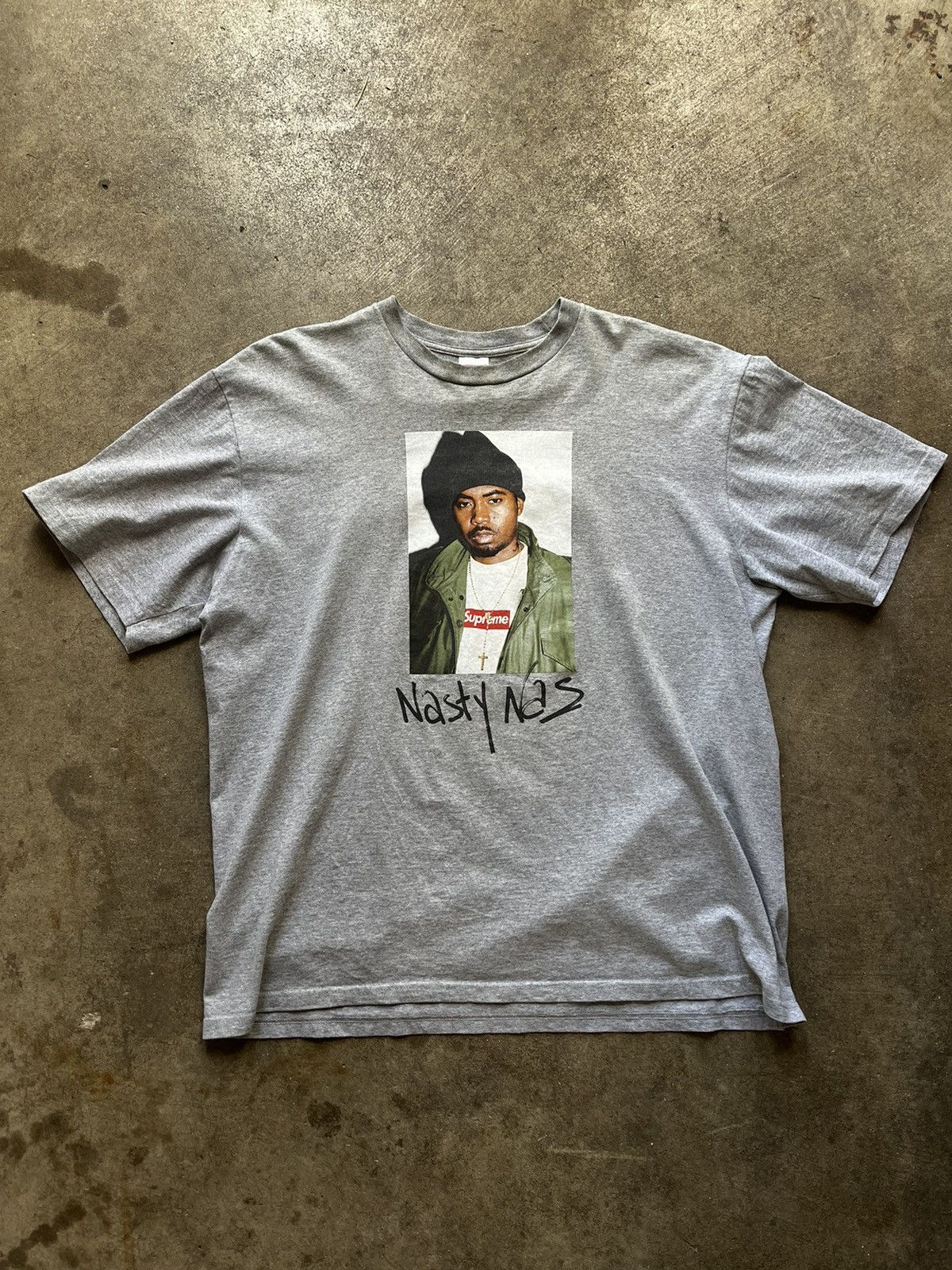 Supreme Nas Tee | Grailed