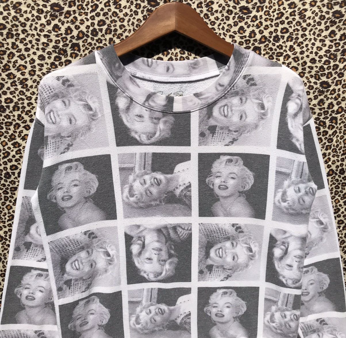 Beauty Beast Marilyn Monroe American Actress Full Print Sweatshirt Size US S / EU 44-46 / 1 - 4 Thumbnail