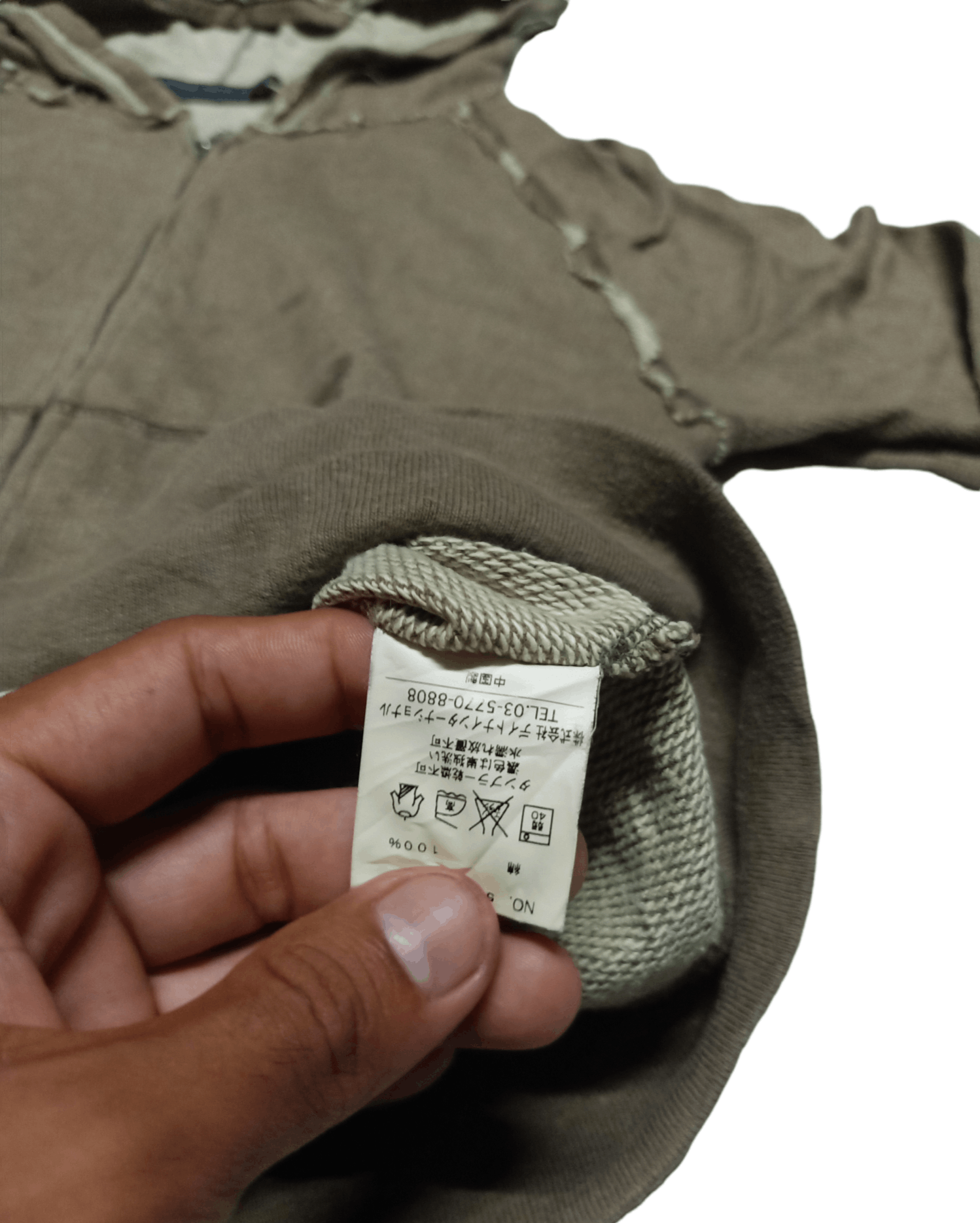 Japanese Brand One Hundred Percent Originals Hoodie Size M Size US M / EU 48-50 / 2 - 5 Thumbnail
