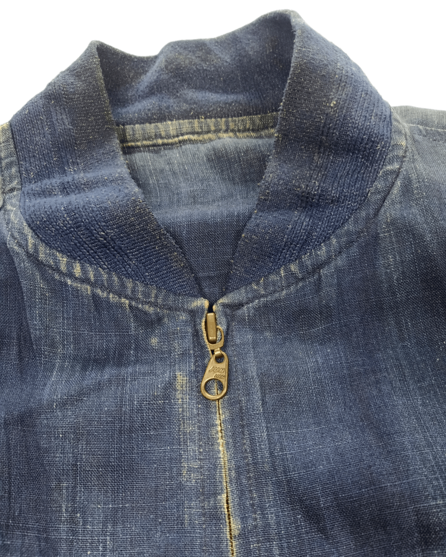 Japanese Brand × Jun Takahashi 💥RARE💥Vintage Sign Jun Men Denim Bomber Jacket Size M Size US M / EU 48-50 / 2 - 7 Thumbnail