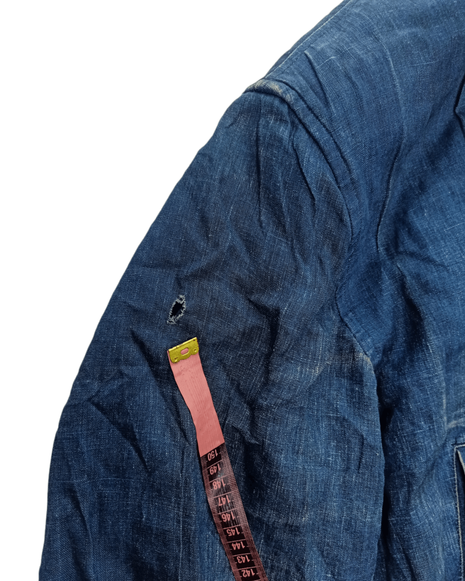 Japanese Brand × Jun Takahashi 💥RARE💥Vintage Sign Jun Men Denim Bomber Jacket Size M Size US M / EU 48-50 / 2 - 11 Thumbnail