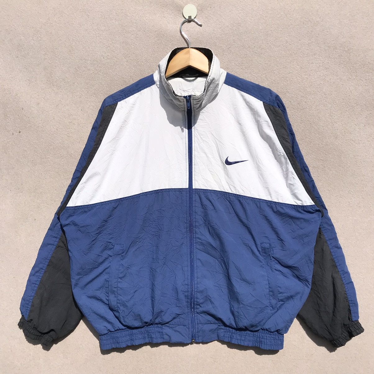 Nike × Vintage Vintage 90s Nike Jacket Vintage Nike Streetwear Fashion. Size US M / EU 48-50 / 2 - 2 Thumbnail