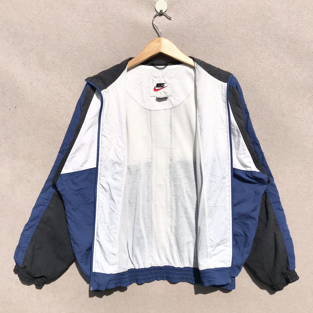 Nike × Vintage Vintage 90s Nike Jacket Vintage Nike Streetwear Fashion. Size US M / EU 48-50 / 2 - 3 Thumbnail