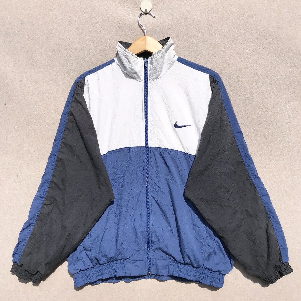 Nike × Vintage Vintage 90s Nike Jacket Vintage Nike Streetwear Fashion. Size US M / EU 48-50 / 2 - 7 Thumbnail