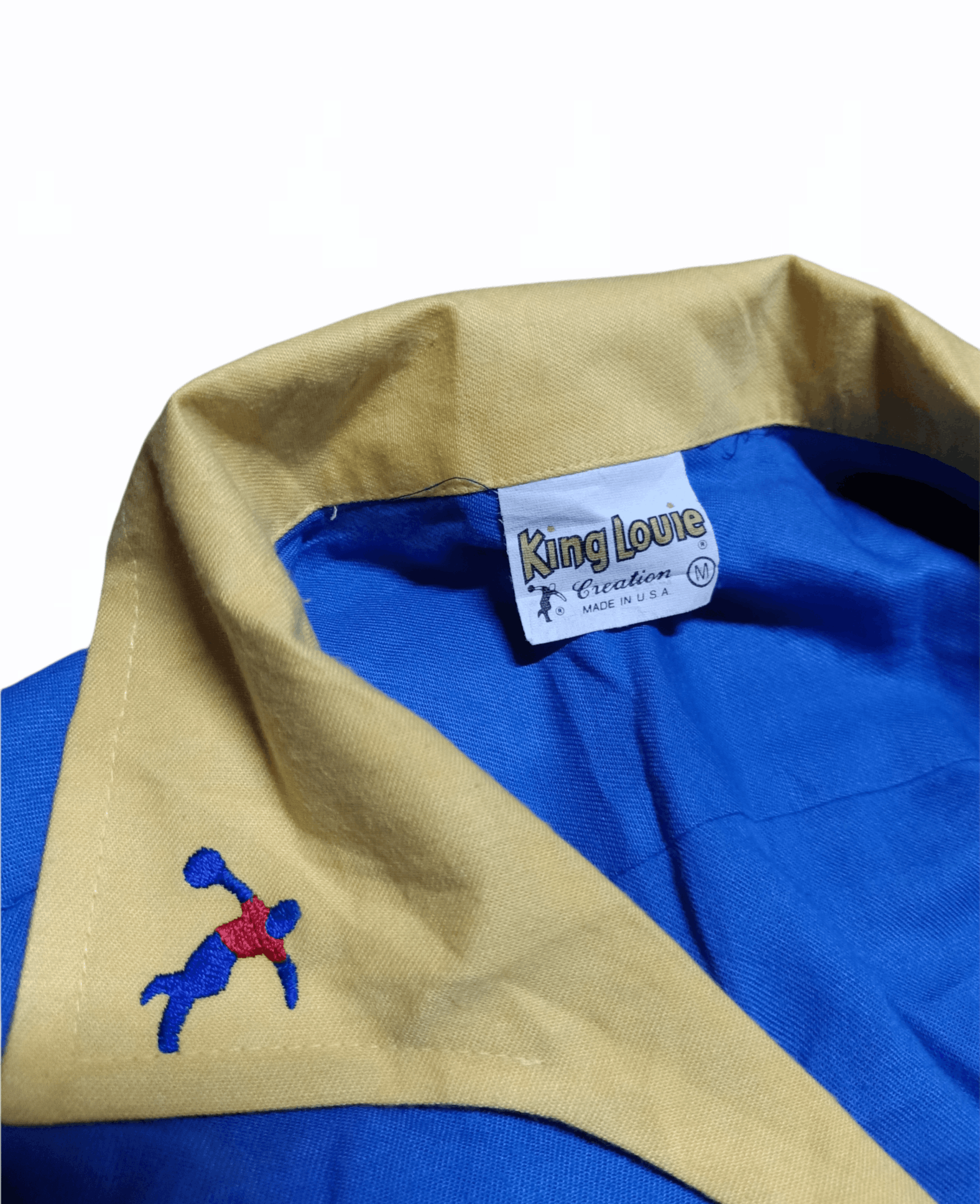 Vintage Vintage 80s Bowling Camp Collar Pocket tee Size M Size US M / EU 48-50 / 2 - 3 Thumbnail
