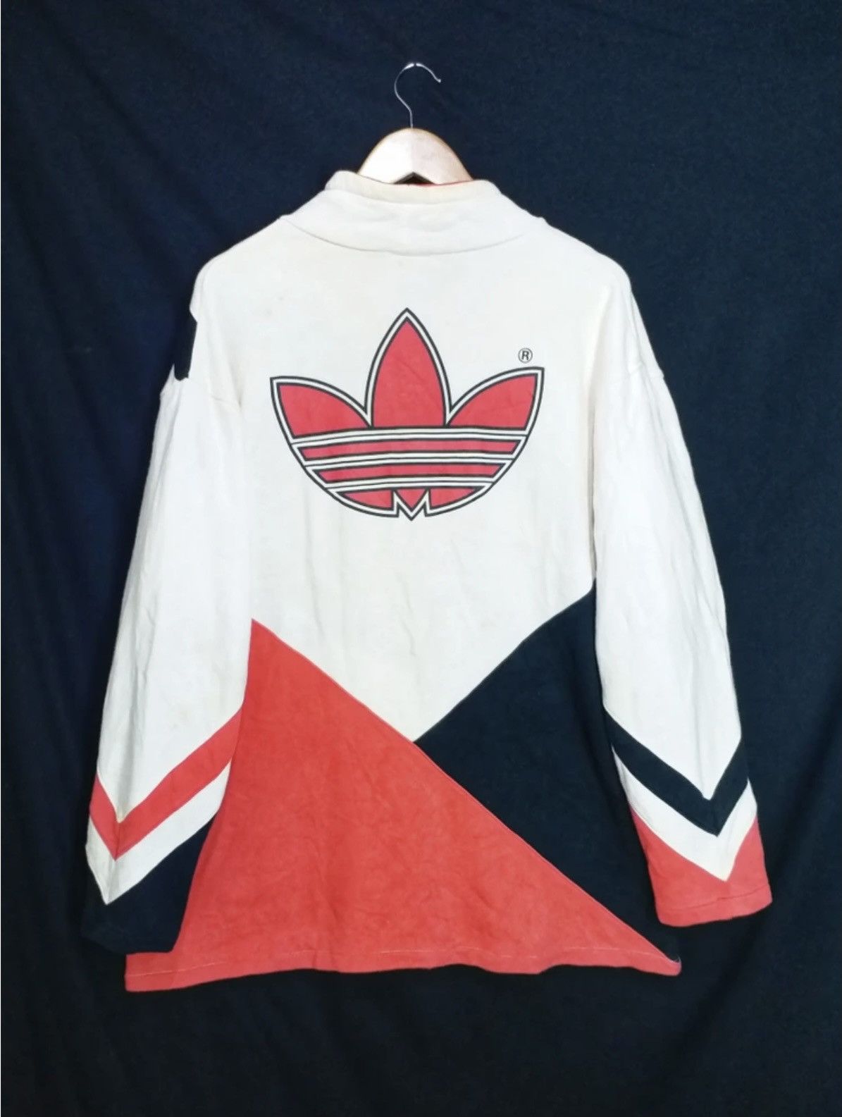 Vintage 90’s ADIDAS BIG TREFOIL Sportwear Germany