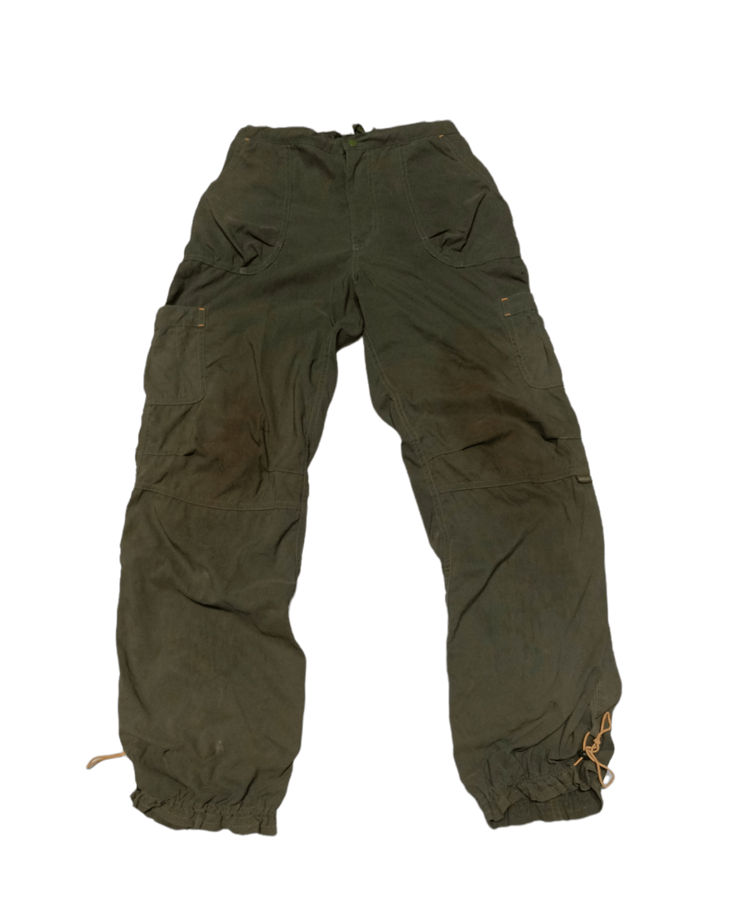 Japanese Brand Danskin Tactical Cargo Sweatpants Size 34 Size US 34 / EU 50 - 1 Thumbnail