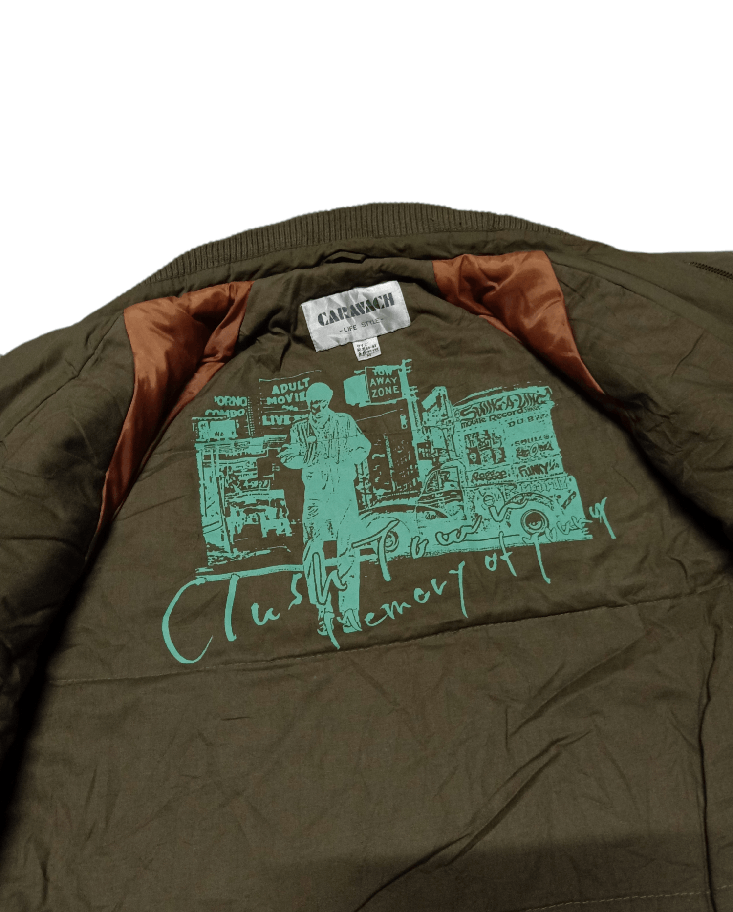 Japanese Brand Caravach Life Style Olive Green Jacket Inspired Ready Made Size US M / EU 48-50 / 2 - 9 Thumbnail