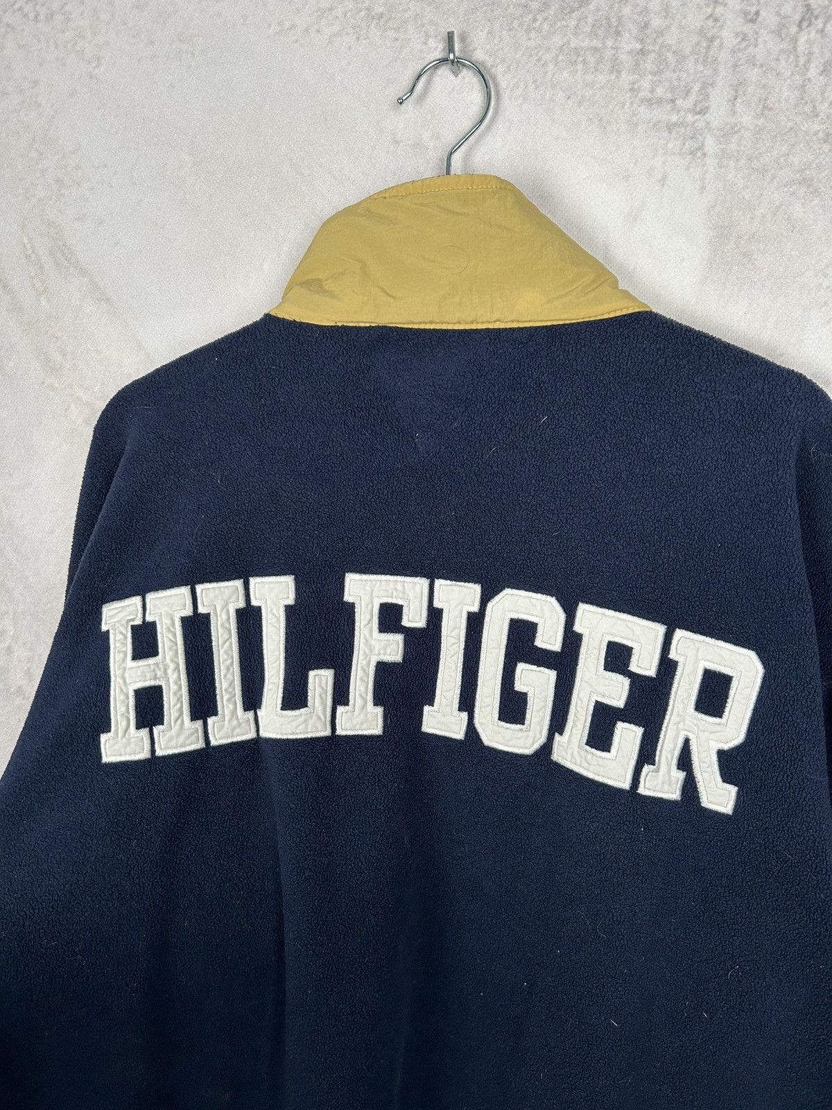 Tommy Hilfiger Vintage Fleece Tommy Hilfiger Half Zip Sweatshirt 90s Size US L / EU 52-54 / 3 - 4 Thumbnail