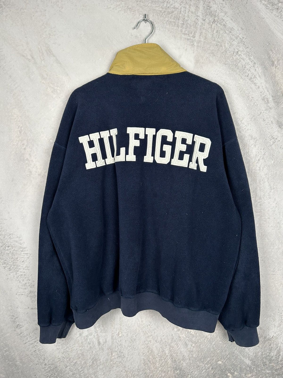 Vintage Fleece Tommy Hilfiger Half Zip Sweatshirt 90s