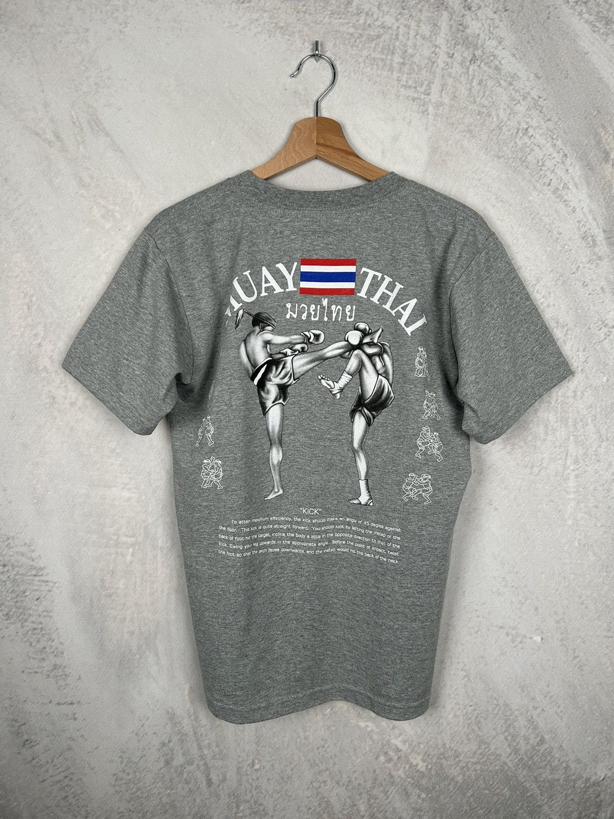 Flight Club Vintage Muay Thai Thailand Sport Extreme Fighting 90s Size US M / EU 48-50 / 2 - 4 Thumbnail