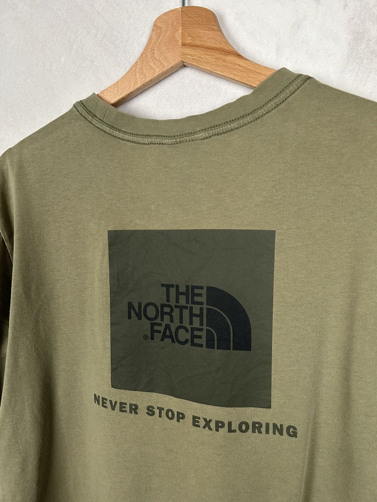 The North Face The North Face Big Logo Tee Khaki Gorpcore Size US M / EU 48-50 / 2 - 3 Thumbnail
