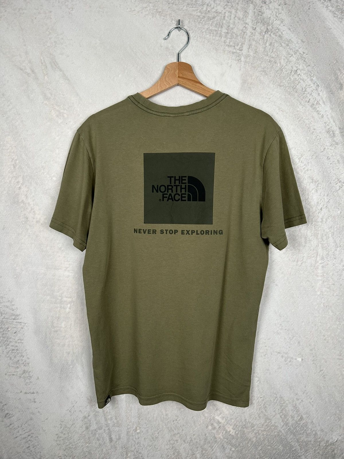 The North Face The North Face Big Logo Tee Khaki Gorpcore Size US M / EU 48-50 / 2 - 1 Thumbnail