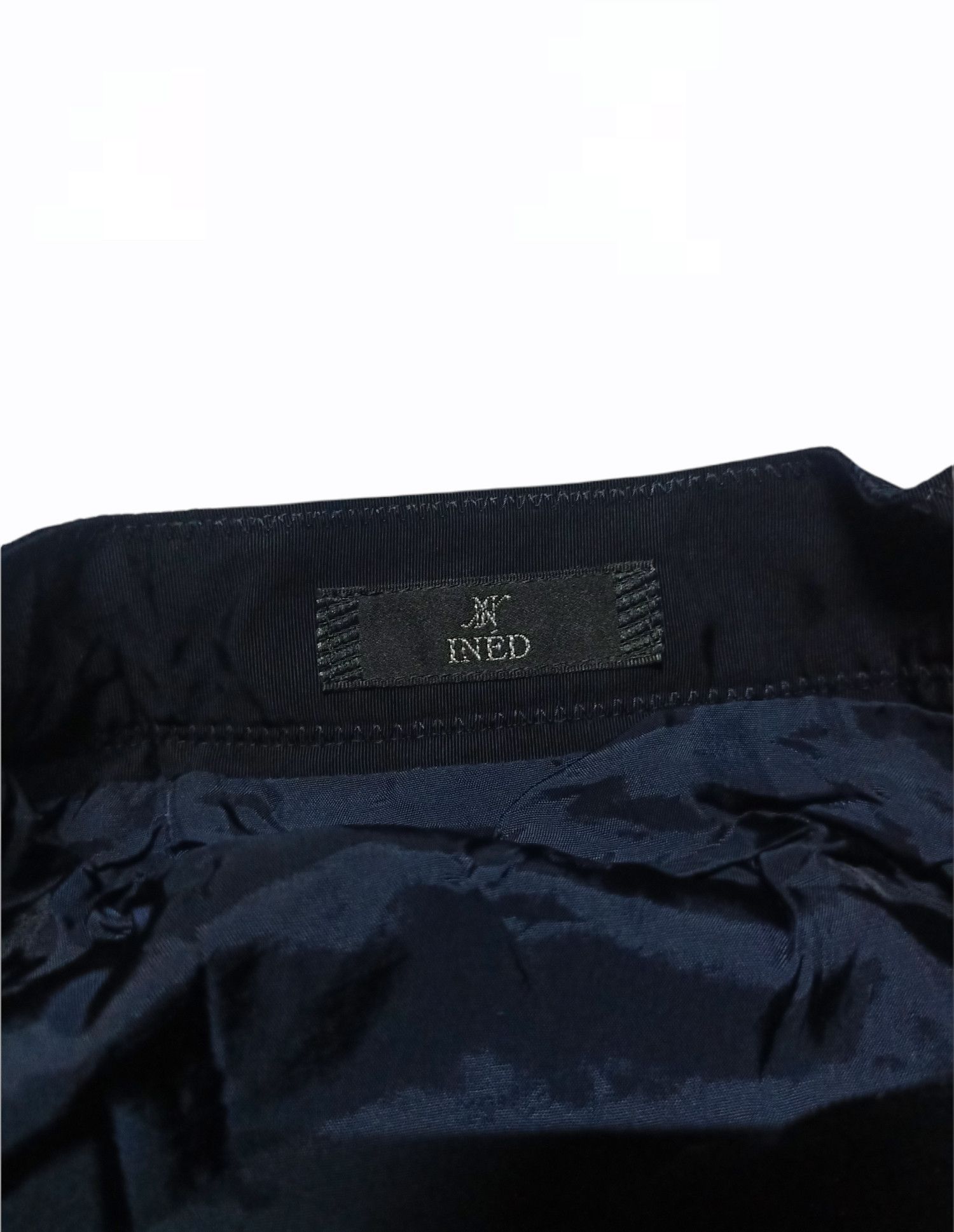 Japanese Brand × Yohji Yamamoto INED by Yohji Yamamoto Made In Japan Fleece Skirt Size 26" / US 2 / IT 38 - 3 Thumbnail