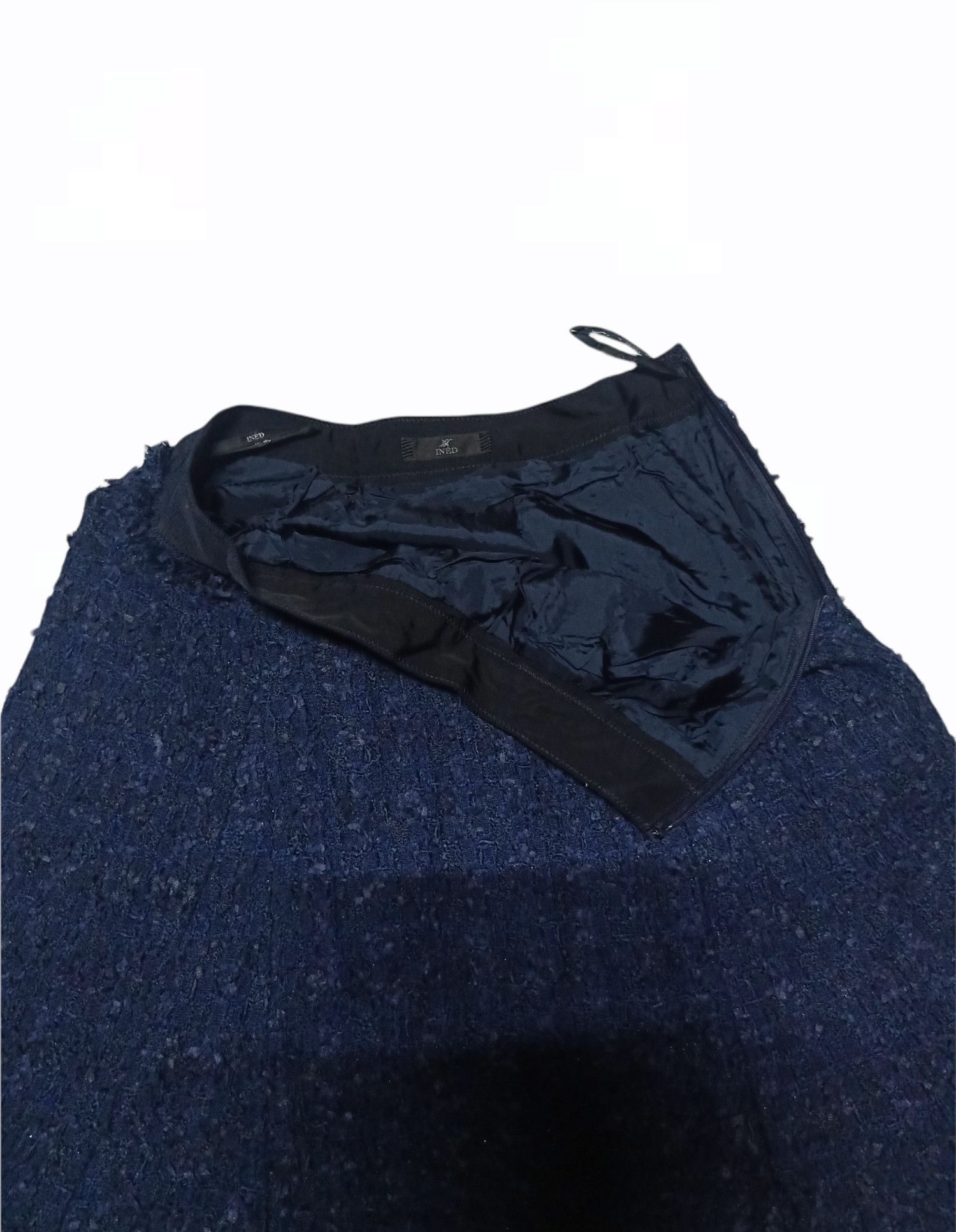 Japanese Brand × Yohji Yamamoto INED by Yohji Yamamoto Made In Japan Fleece Skirt Size 26" / US 2 / IT 38 - 6 Thumbnail