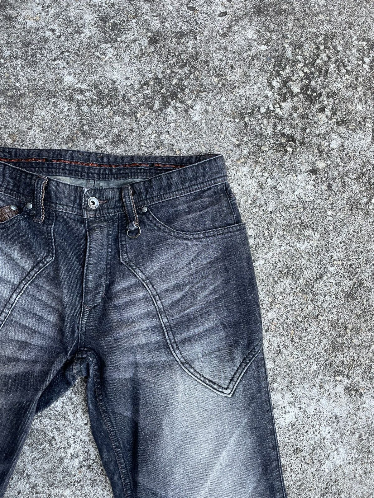 If Six Was Nine × Japanese Brand Nicole Club For Men Flare Jeans Size US 30 / EU 46 - 2 Thumbnail