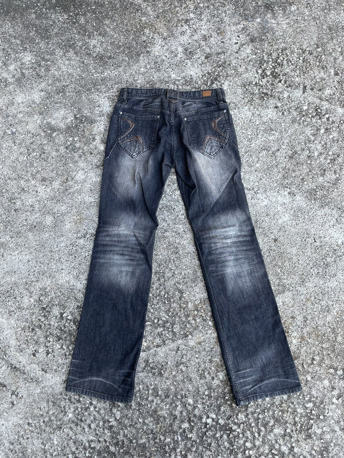 If Six Was Nine × Japanese Brand Nicole Club For Men Flare Jeans Size US 30 / EU 46 - 9 Thumbnail