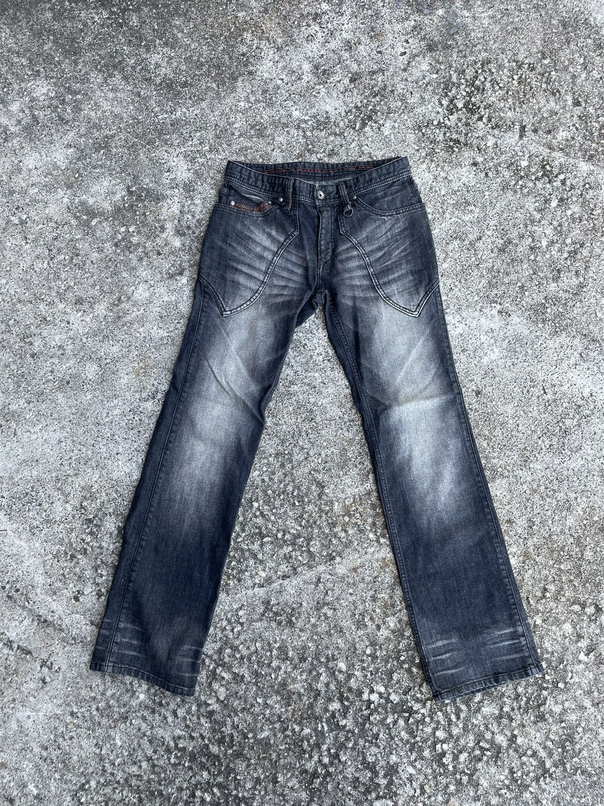 If Six Was Nine × Japanese Brand Nicole Club For Men Flare Jeans Size US 30 / EU 46 - 1 Thumbnail