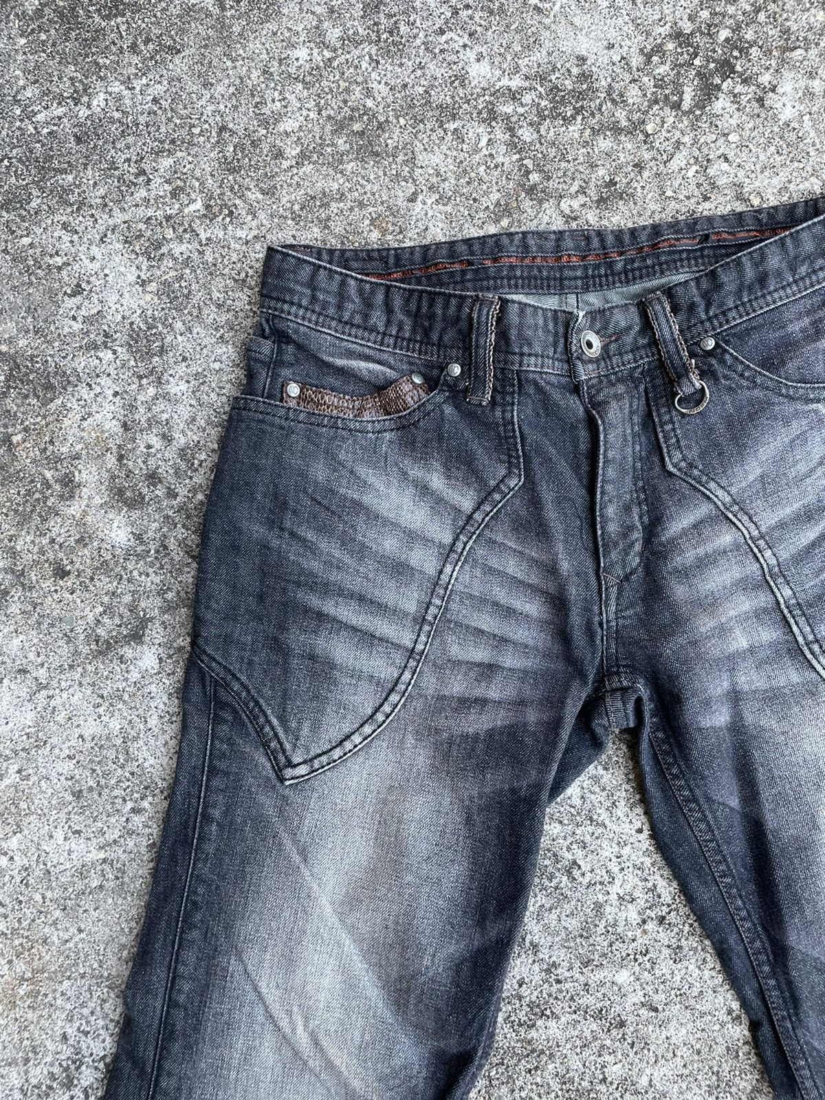 If Six Was Nine × Japanese Brand Nicole Club For Men Flare Jeans Size US 30 / EU 46 - 3 Thumbnail