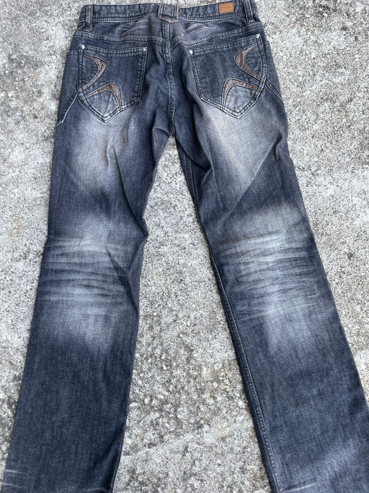 If Six Was Nine × Japanese Brand Nicole Club For Men Flare Jeans Size US 30 / EU 46 - 14 Thumbnail