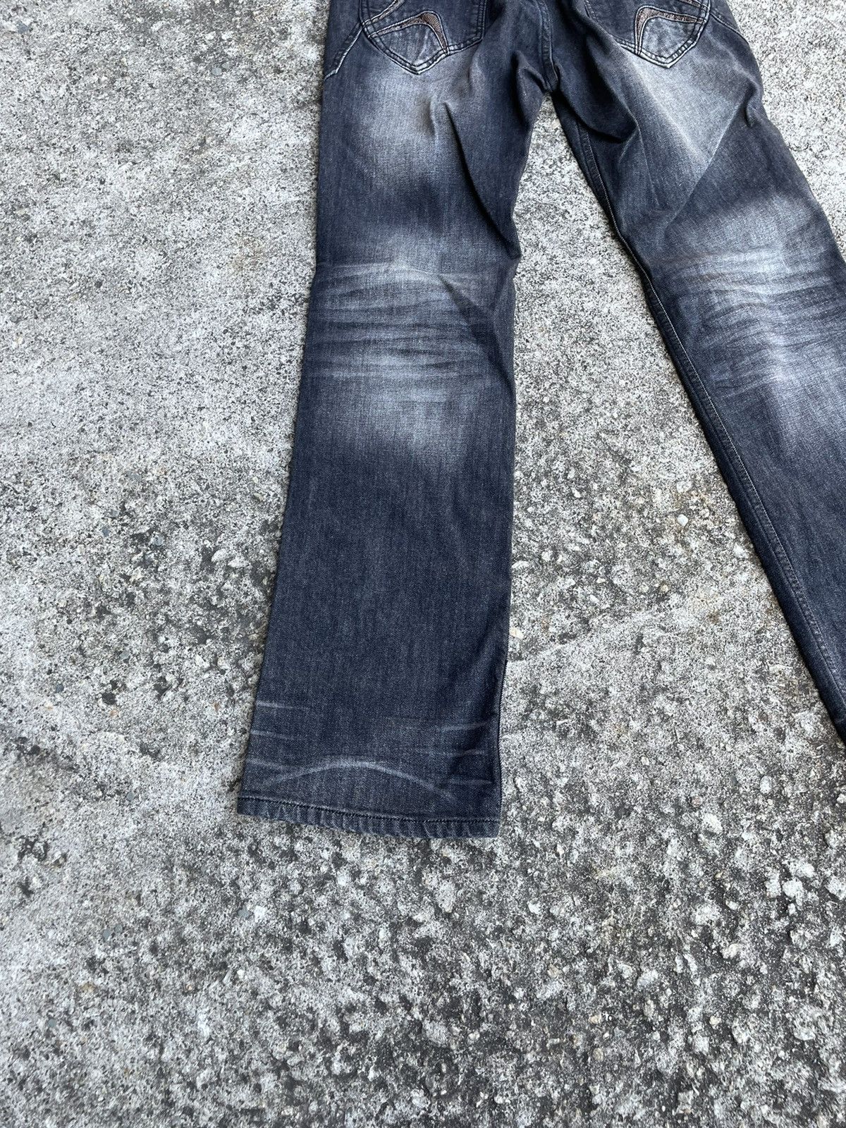 If Six Was Nine × Japanese Brand Nicole Club For Men Flare Jeans Size US 30 / EU 46 - 16 Thumbnail