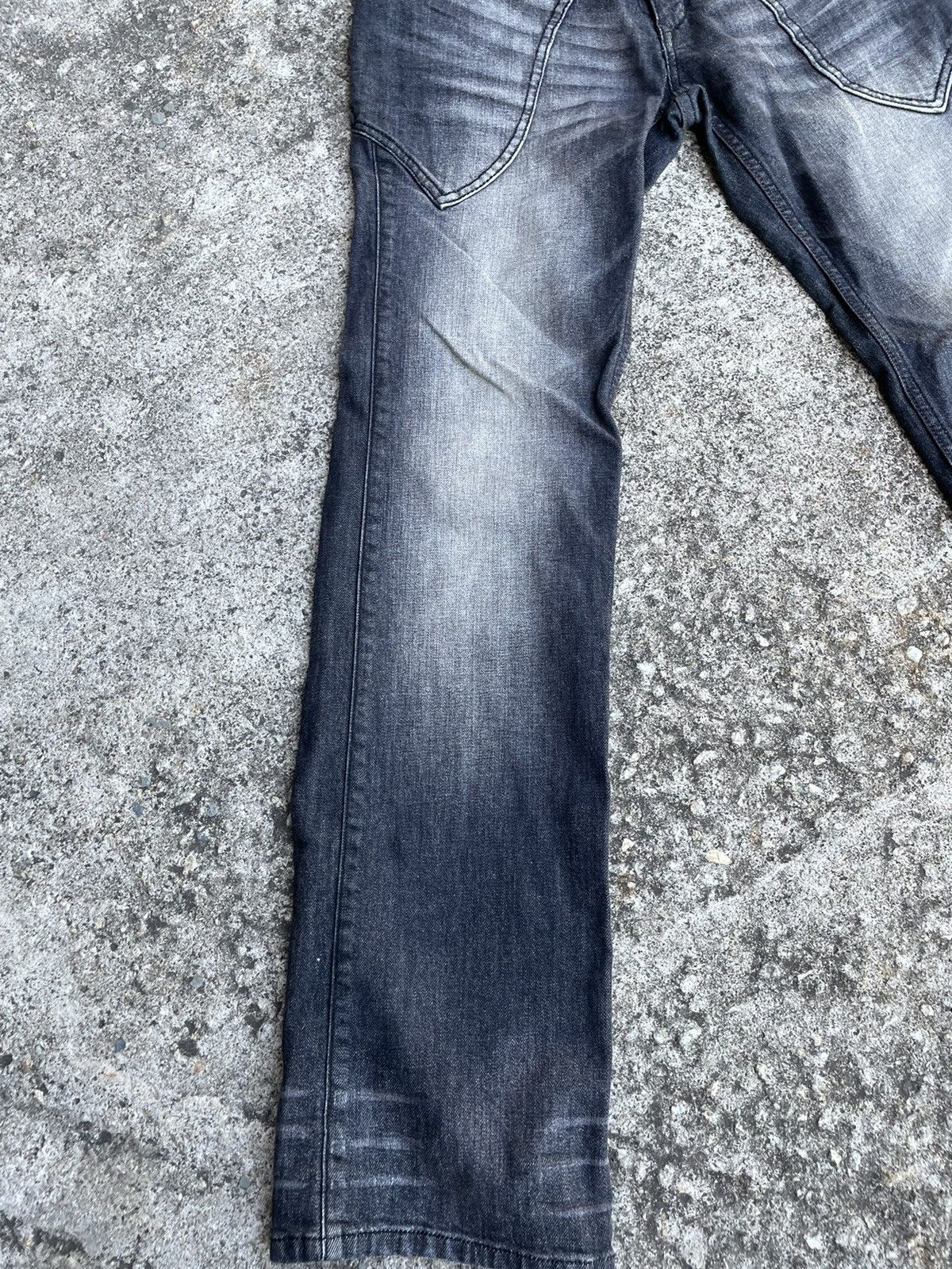 If Six Was Nine × Japanese Brand Nicole Club For Men Flare Jeans Size US 30 / EU 46 - 7 Thumbnail