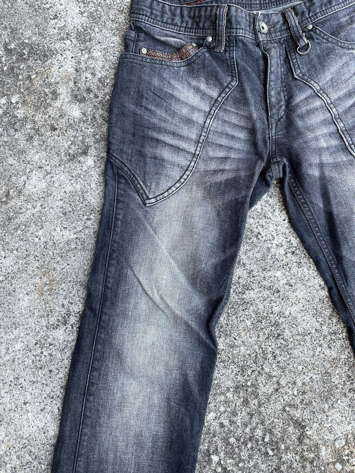 If Six Was Nine × Japanese Brand Nicole Club For Men Flare Jeans Size US 30 / EU 46 - 4 Thumbnail
