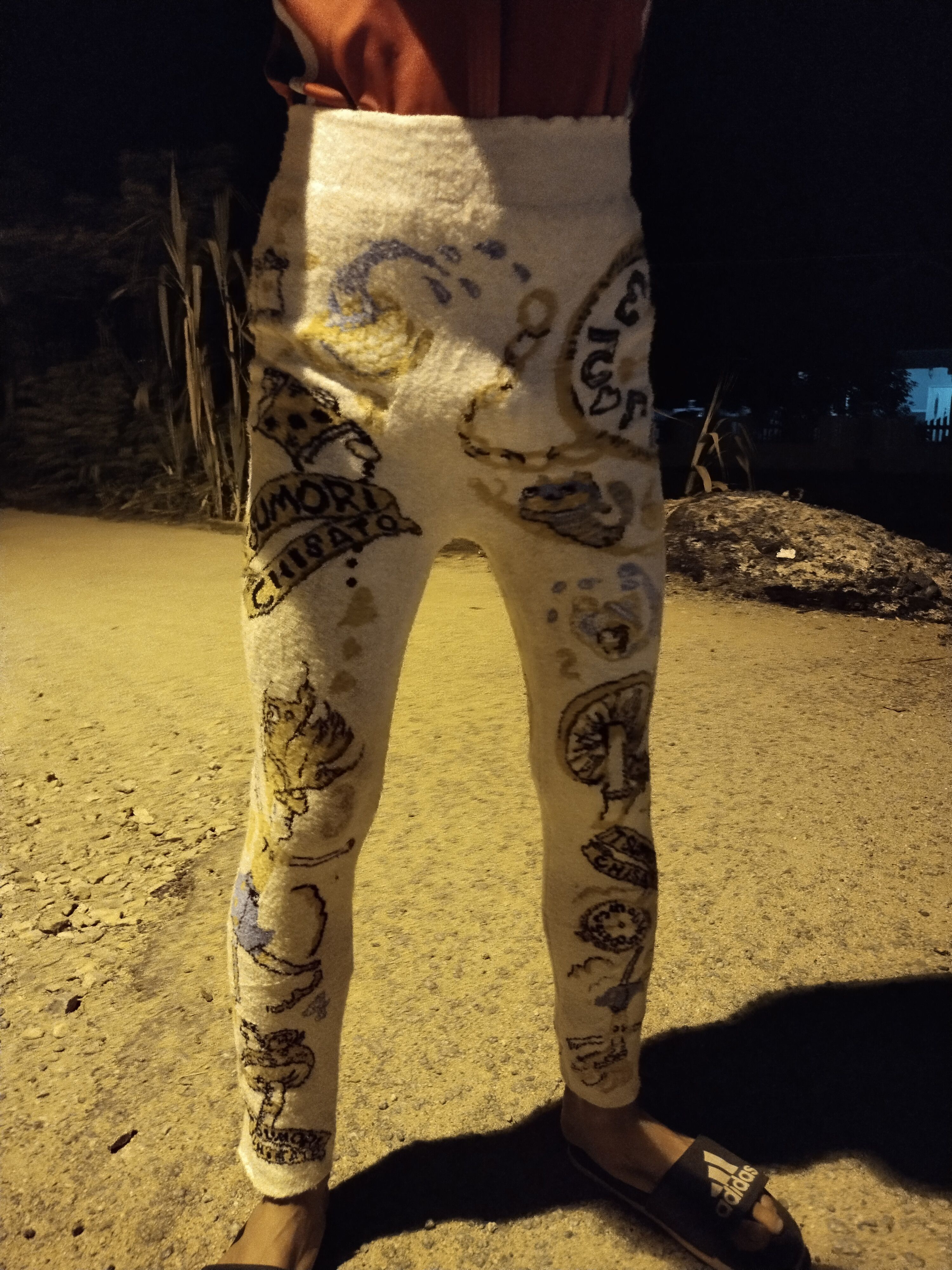 Tsumori Chisato TSUMORI CHISATO OVERPRINT SLEEP PANT Size 30" / US 8 / IT 44 - 9 Thumbnail