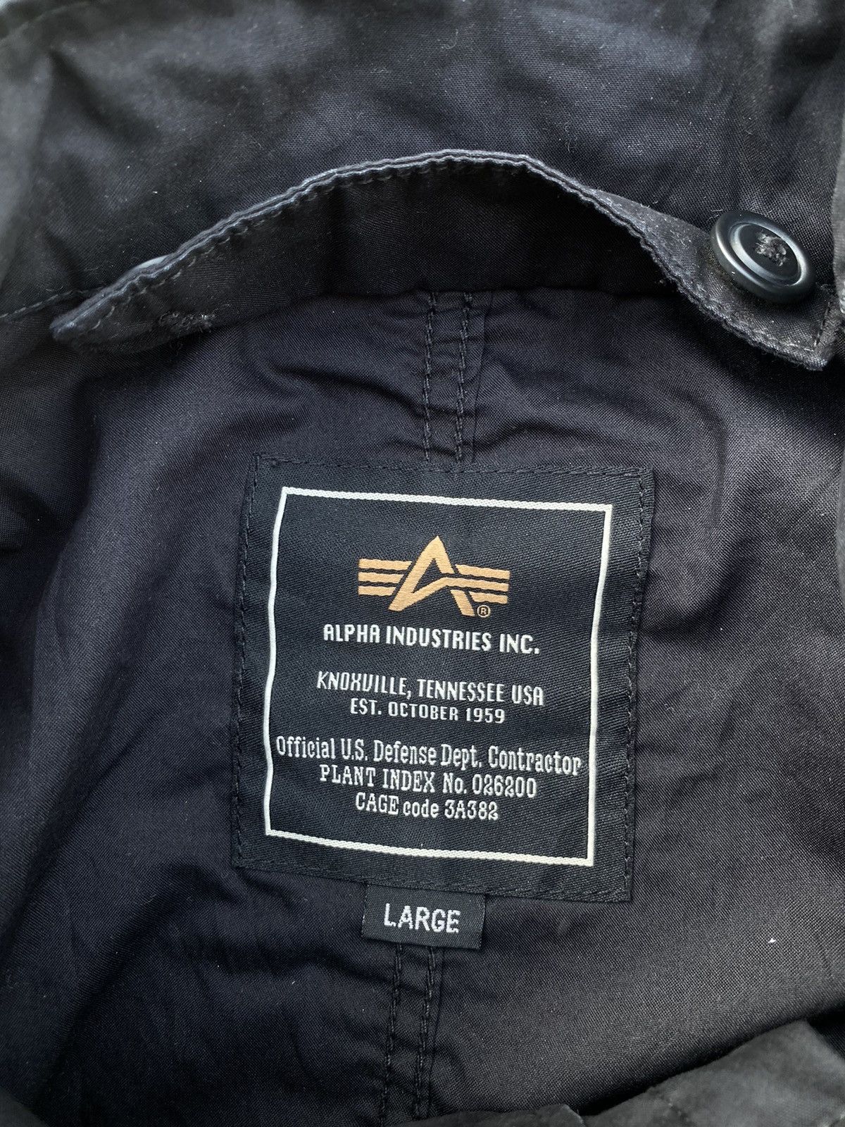 Alpha Industries VINTAGE ALPHA INDUSTRIES PUNK GORPCORE RAVE PARKA REMOVABLE Size US L / EU 52-54 / 3 - 3 Thumbnail
