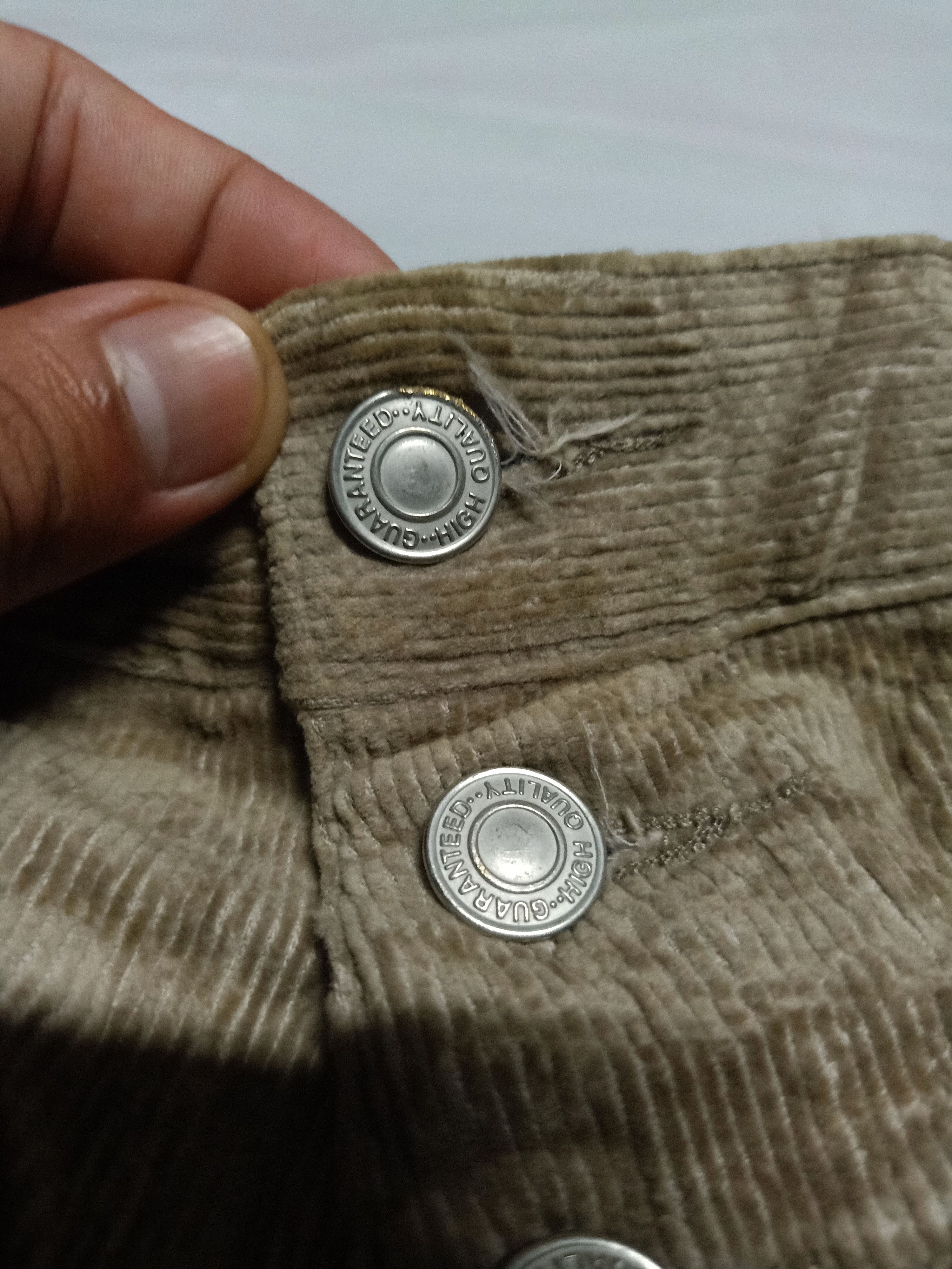 Japanese Brand Livre Claire Bell Bottom Corduroy Pants Size 31 Size US 31 - 6 Thumbnail