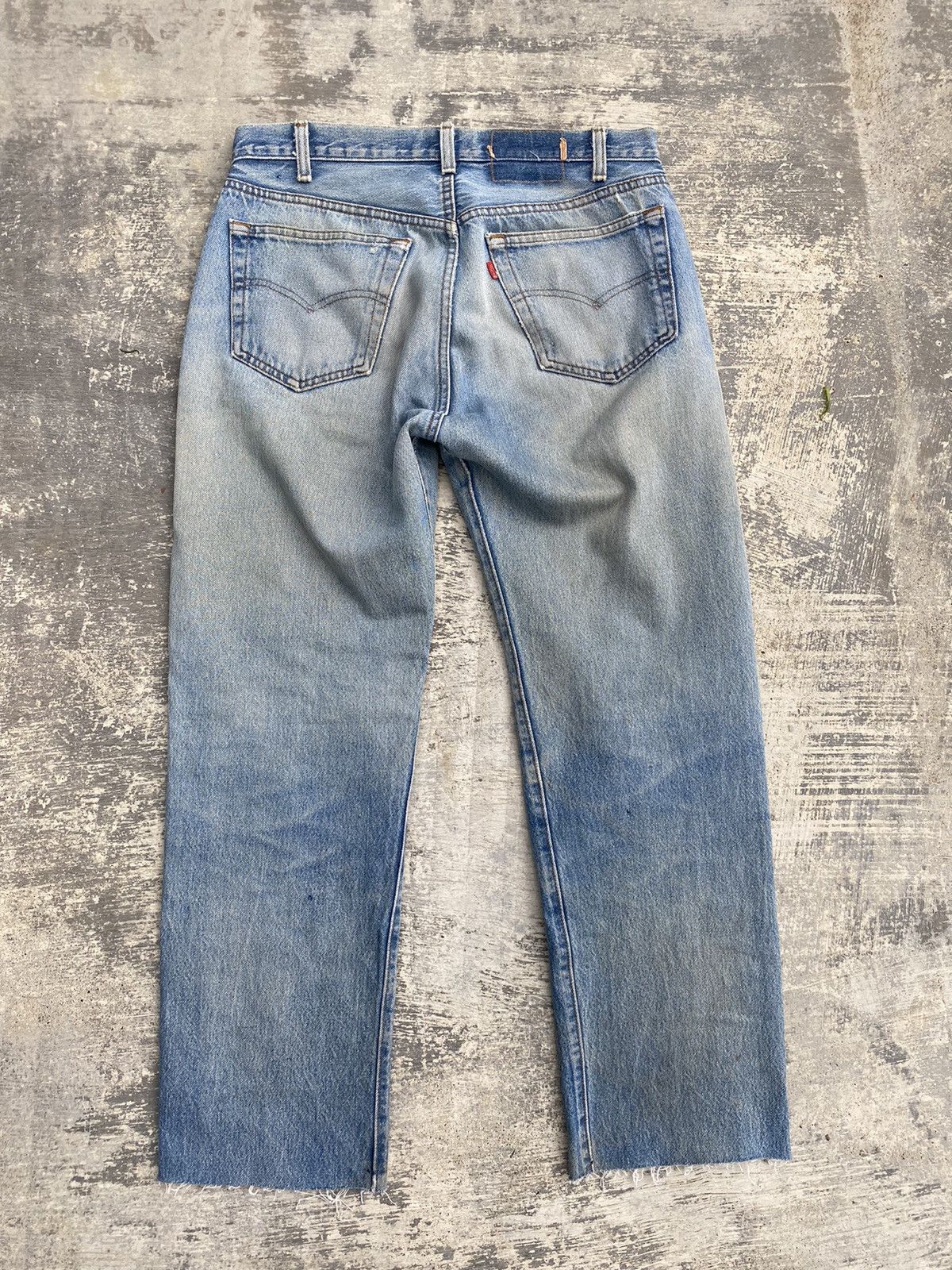 Levi's VINTAGE 80S LEVIS 501 DISTRESSED COWBOY MUD WASH GORPCORE Size US 30 / EU 46 - 10 Thumbnail