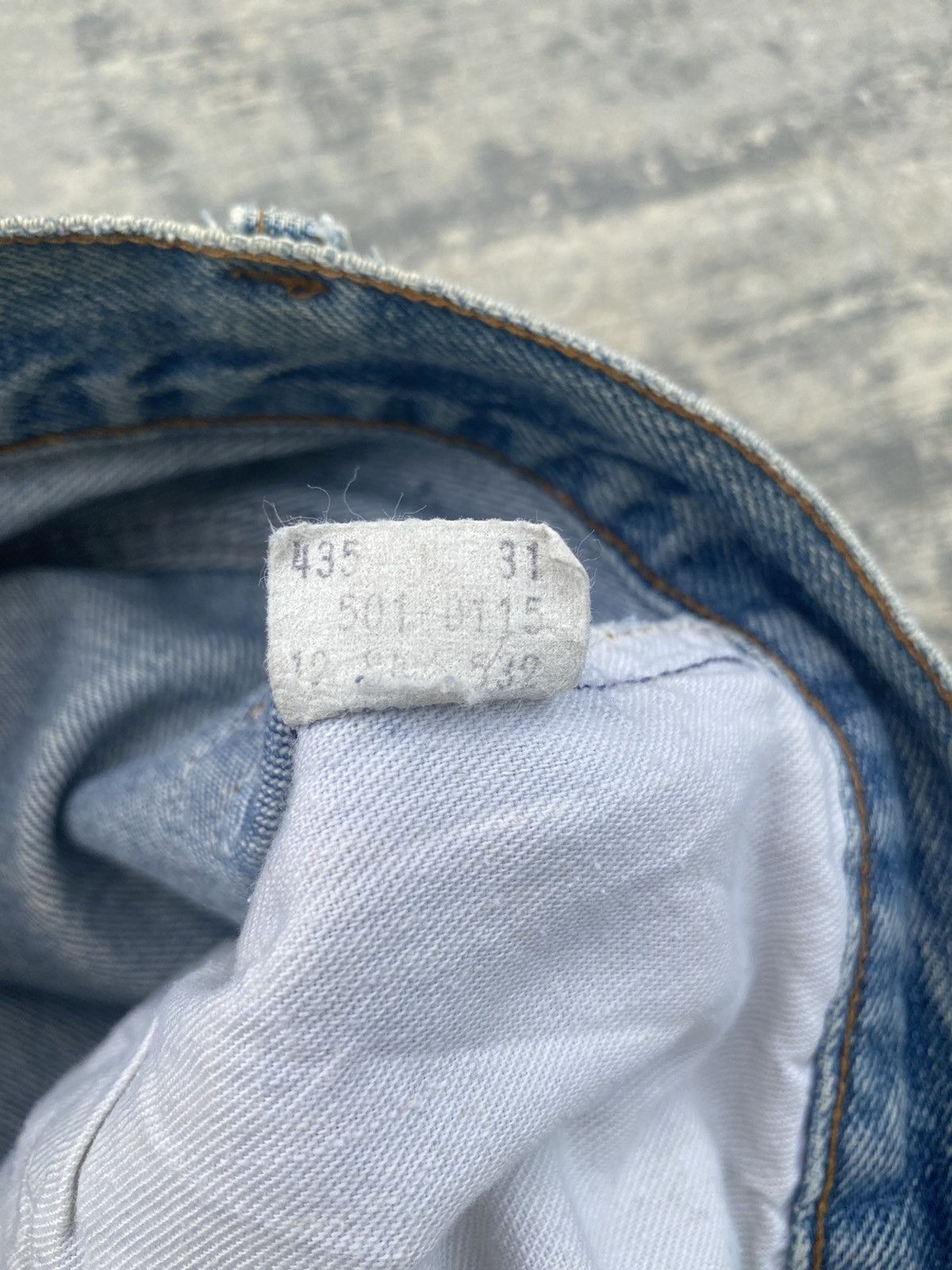 Levi's VINTAGE 80S LEVIS 501 DISTRESSED COWBOY MUD WASH GORPCORE Size US 30 / EU 46 - 9 Thumbnail
