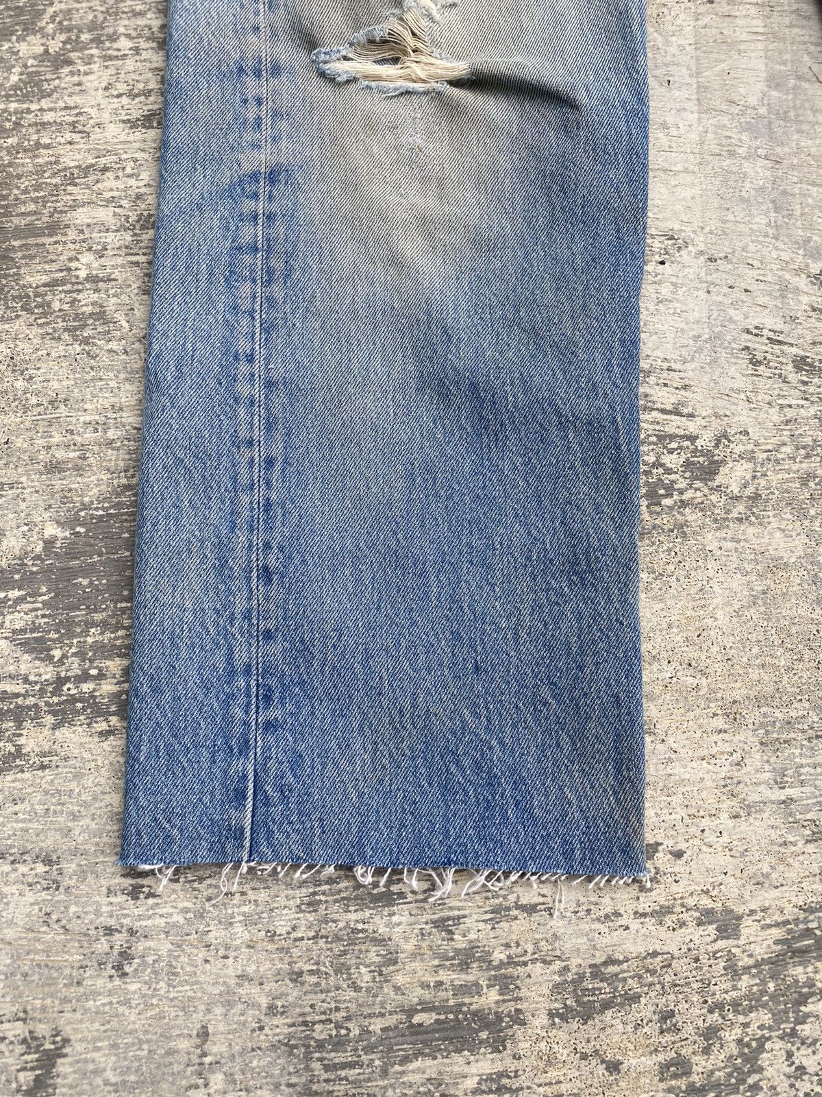 Levi's VINTAGE 80S LEVIS 501 DISTRESSED COWBOY MUD WASH GORPCORE Size US 30 / EU 46 - 14 Thumbnail