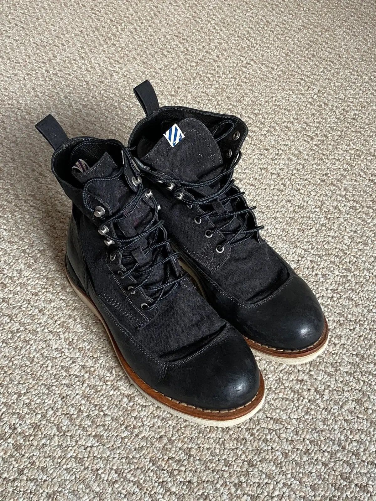 image of Visvim Veritus Boot Size 10 in Black, Men's