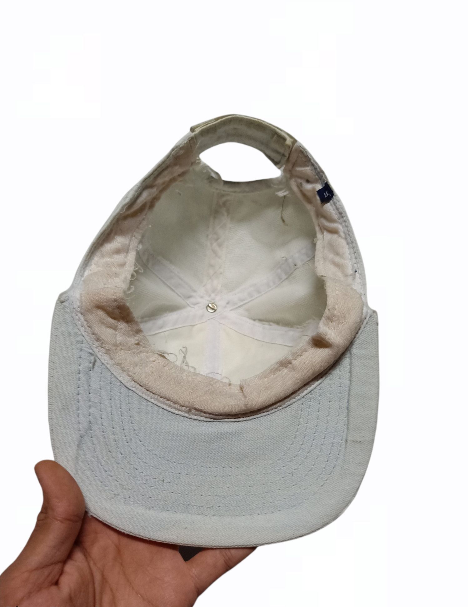 Polo Ralph Lauren × Ralph Lauren Vintage Polo Sport Denim Cap Size ONE SIZE - 4 Thumbnail