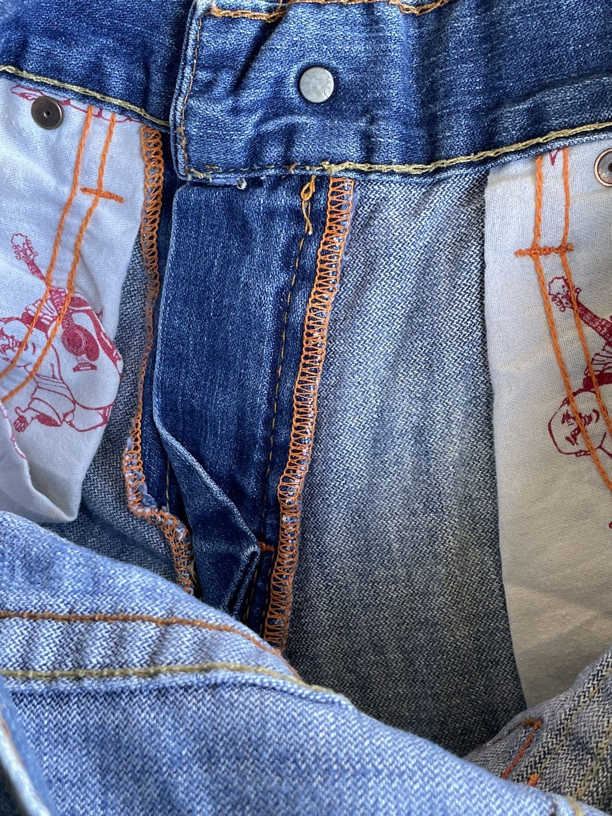 True Religion Flare Jeans True Religion Distressed Boot Cut Size US 32 / EU 48 - 16 Thumbnail
