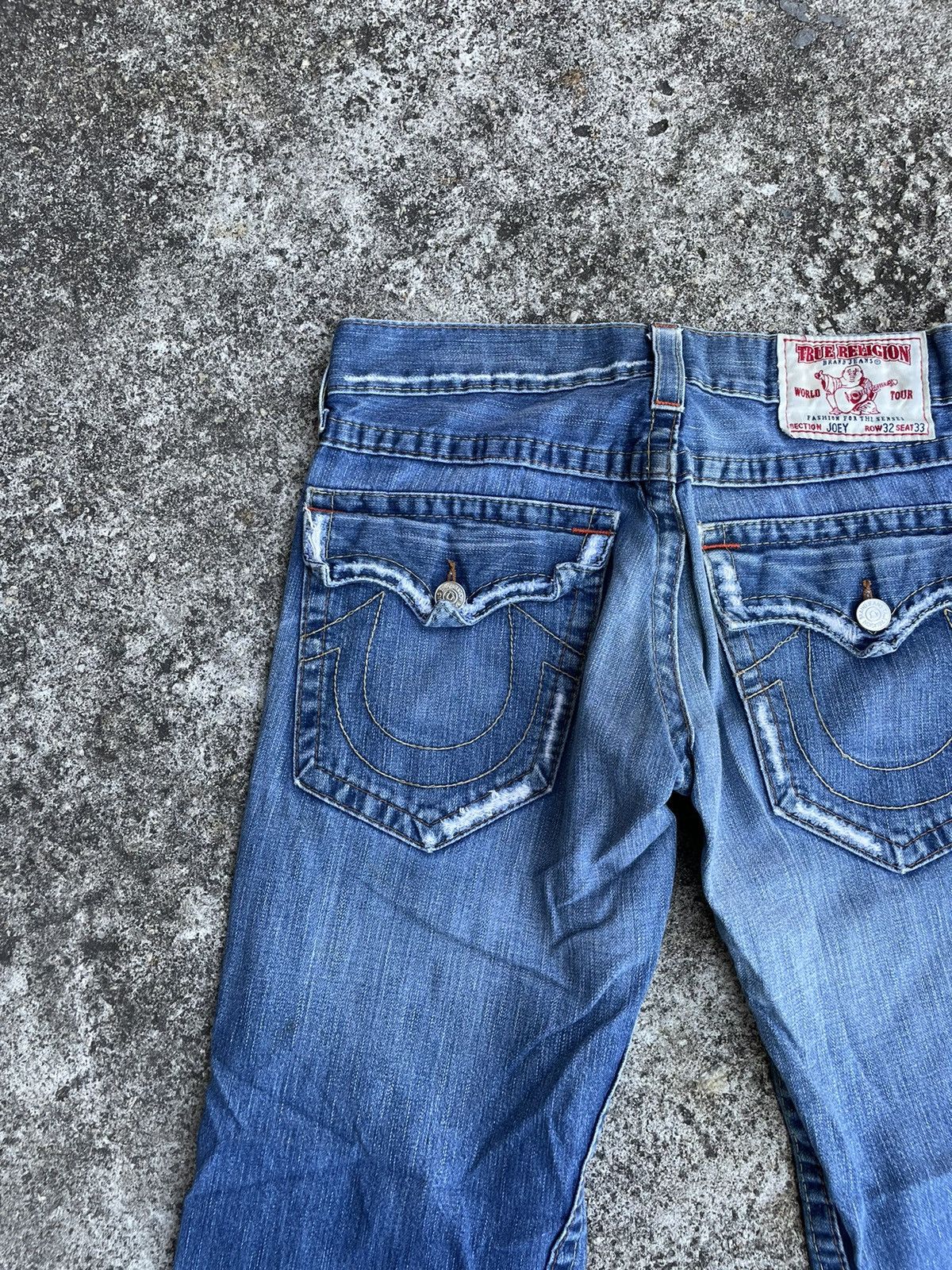 True Religion Flare Jeans True Religion Distressed Boot Cut Size US 32 / EU 48 - 12 Thumbnail